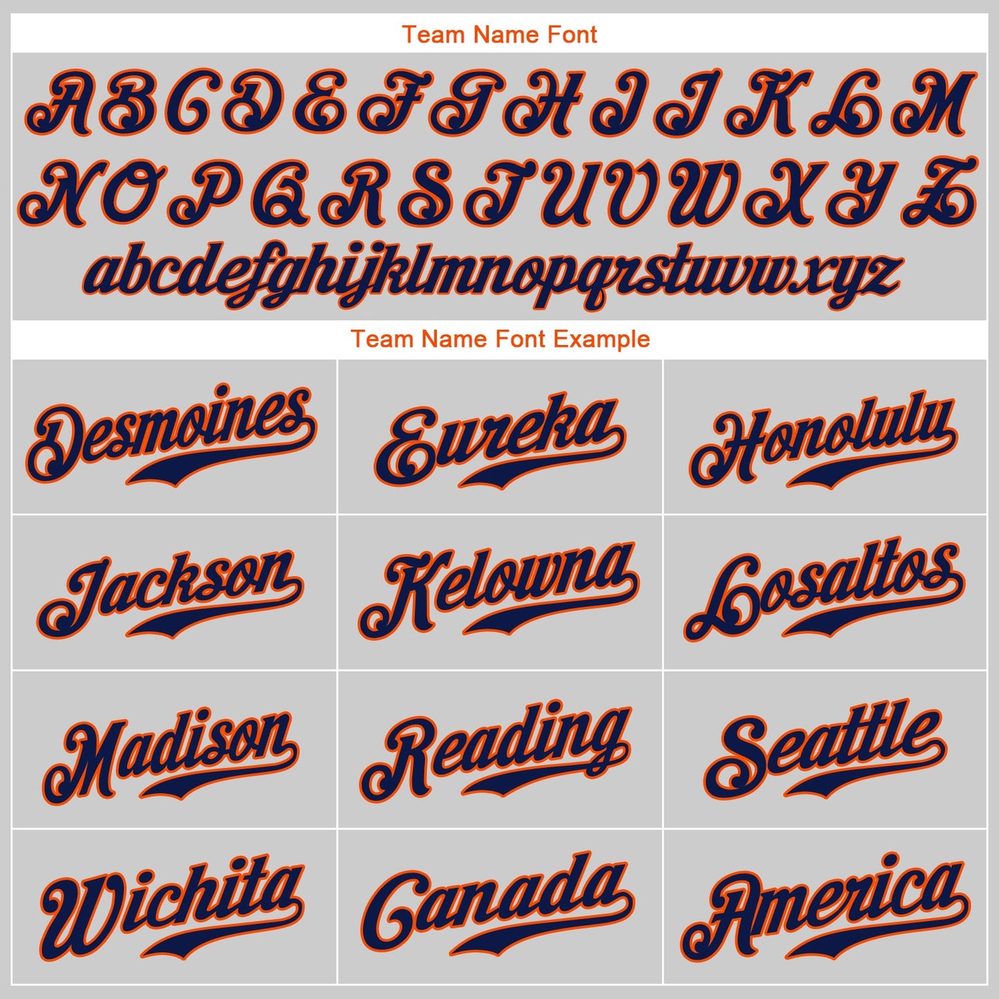 Custom Gray Navy-Orange Authentic Baseball Jersey view 5