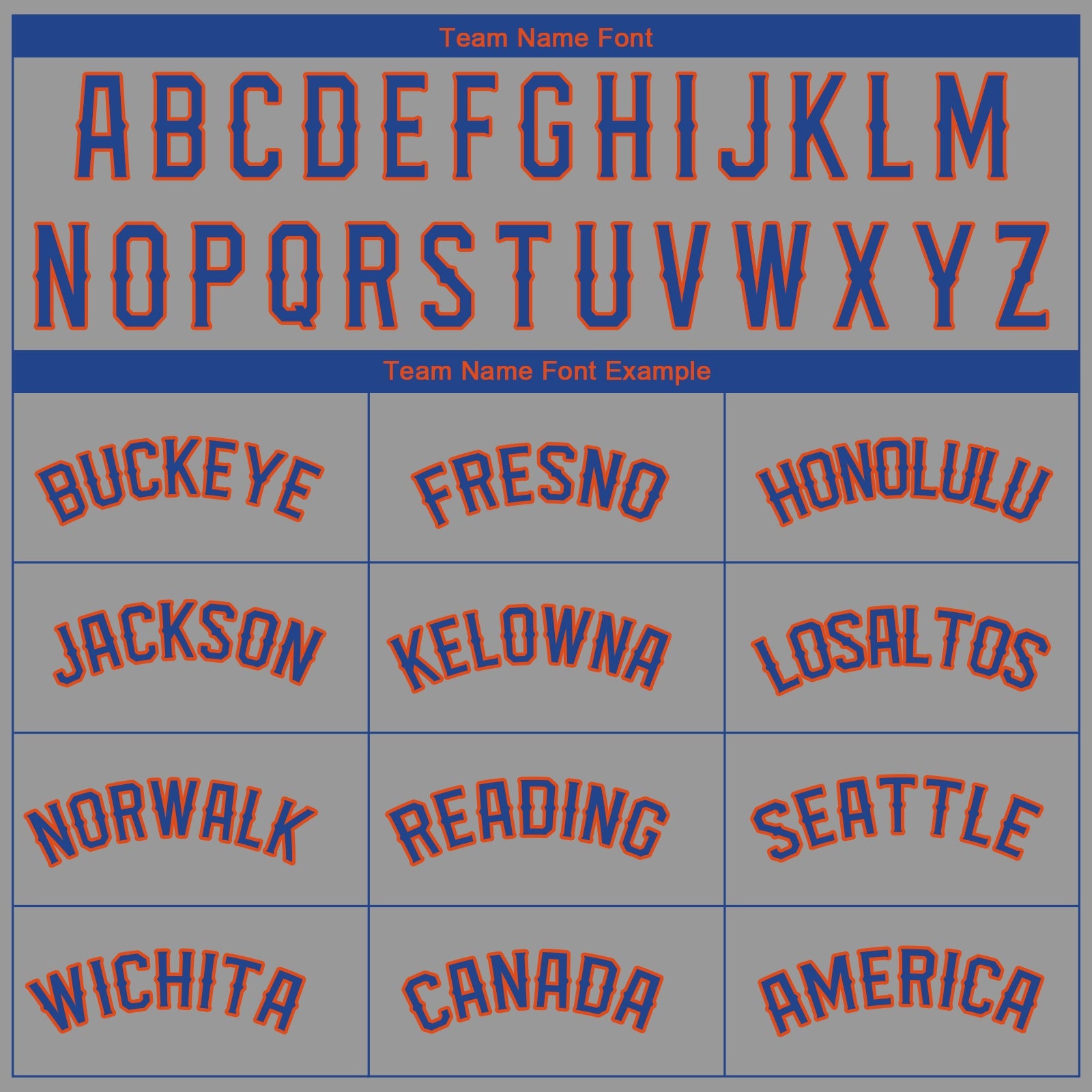 Custom Gray Royal-Orange Performance T-Shirt view 4