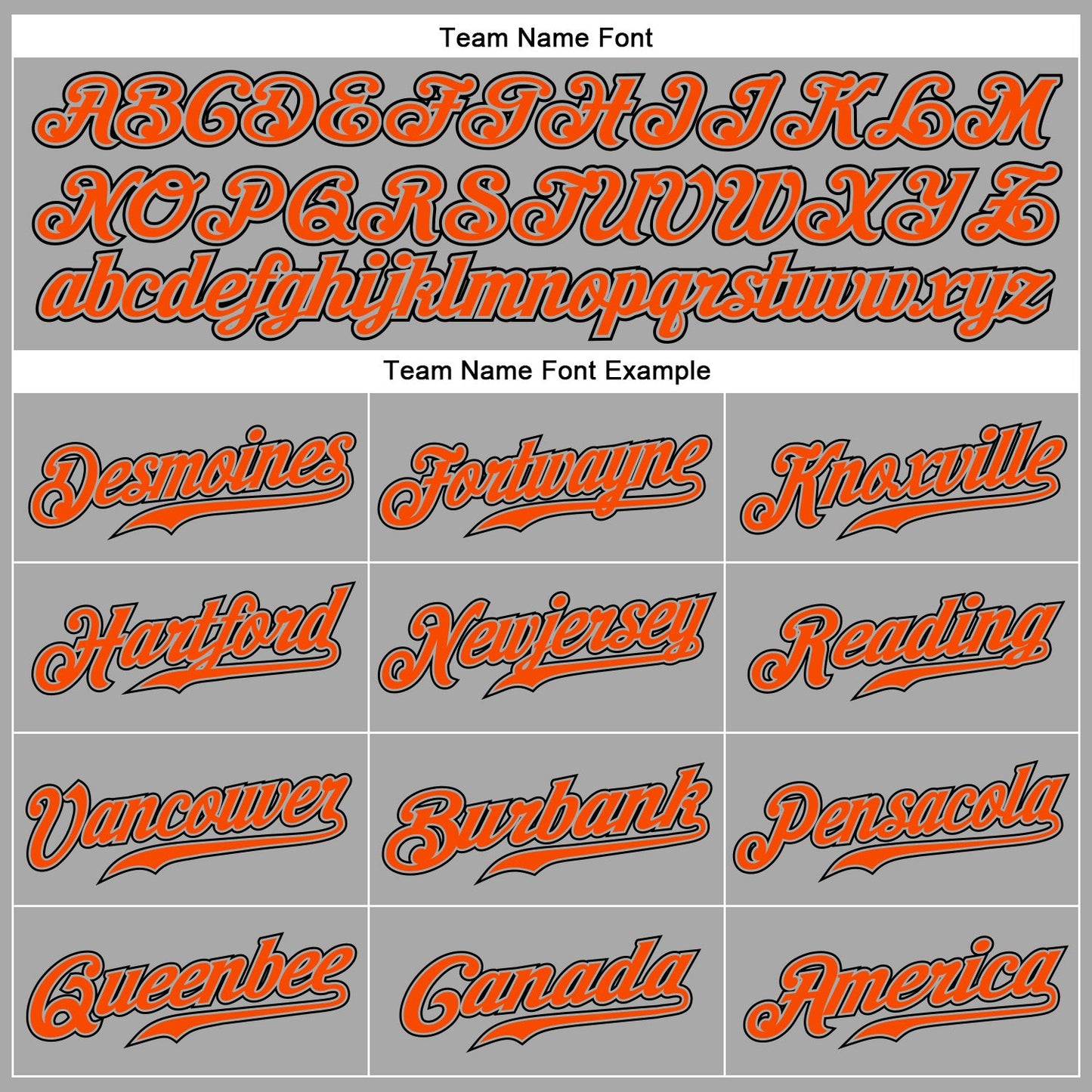 Custom Gray Black Pinstripe Orange-Black Authentic Baseball Jersey view 4