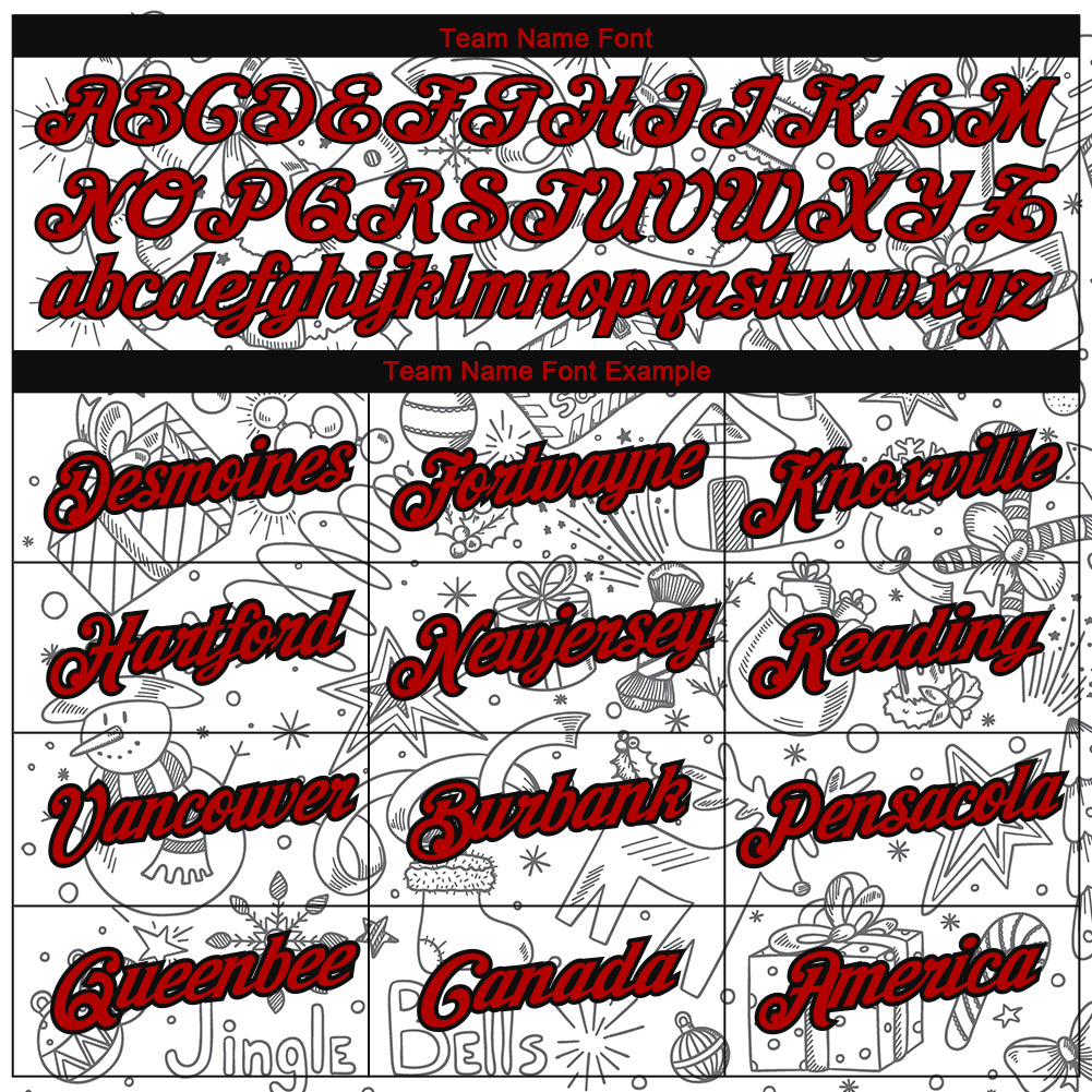 Custom Gray Red-Black Christmas 3D Performance T-Shirt view 3