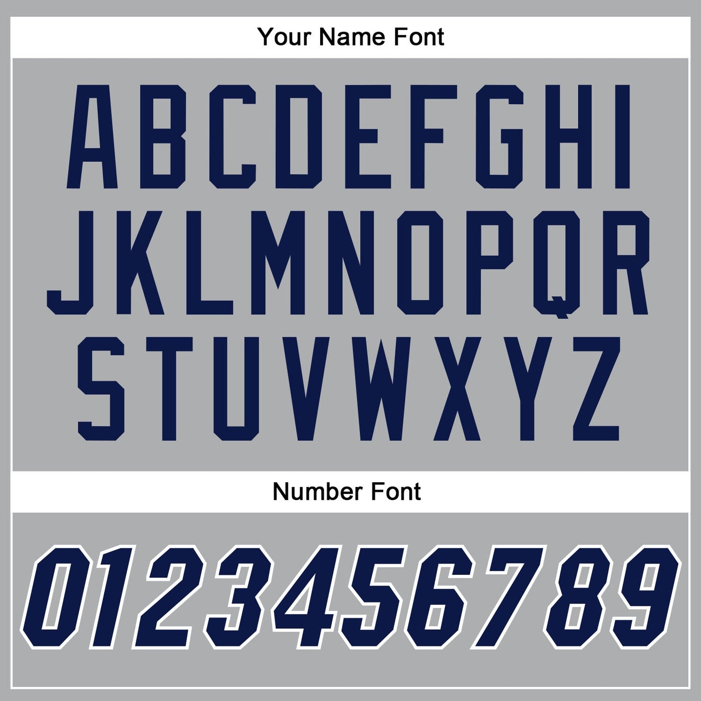 Custom Gray Navy-White Authentic Baseball Jersey view 5