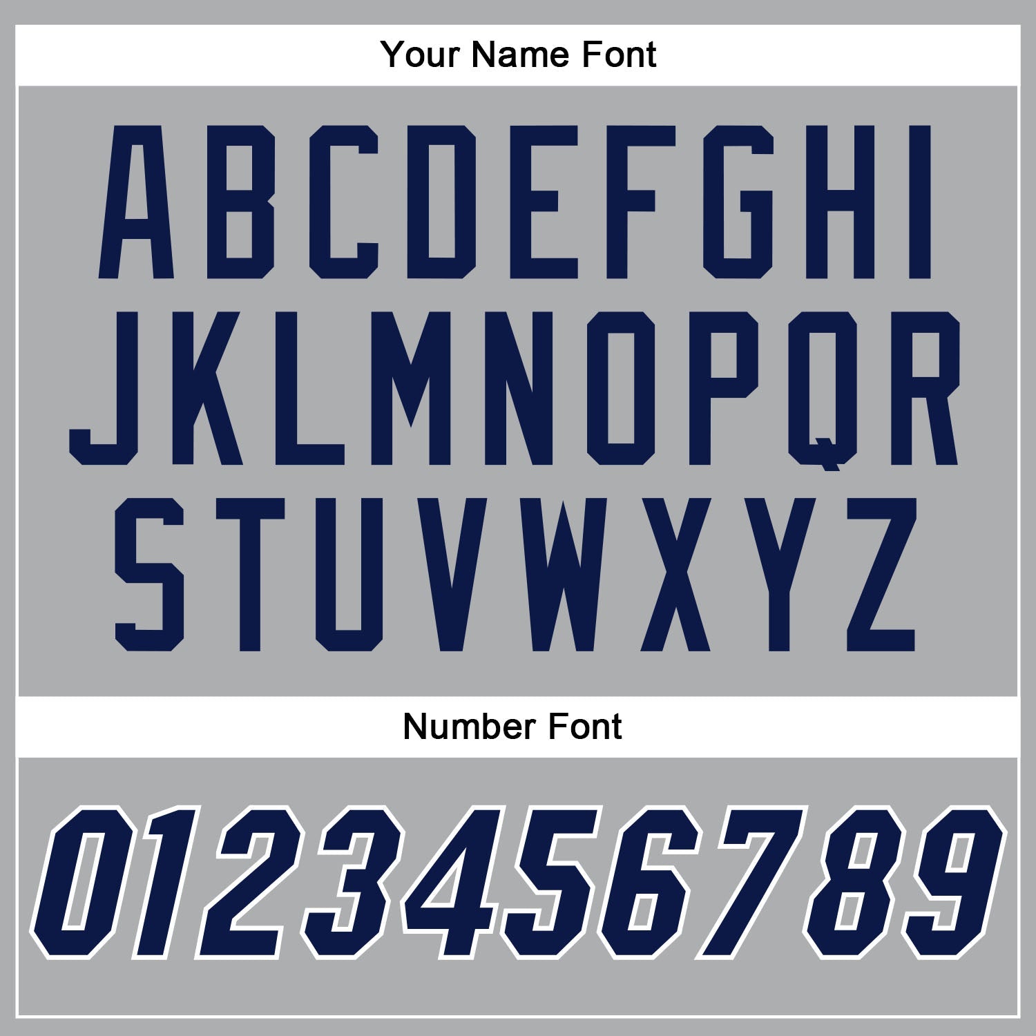 Custom Gray Navy-White Authentic Baseball Jersey view 5