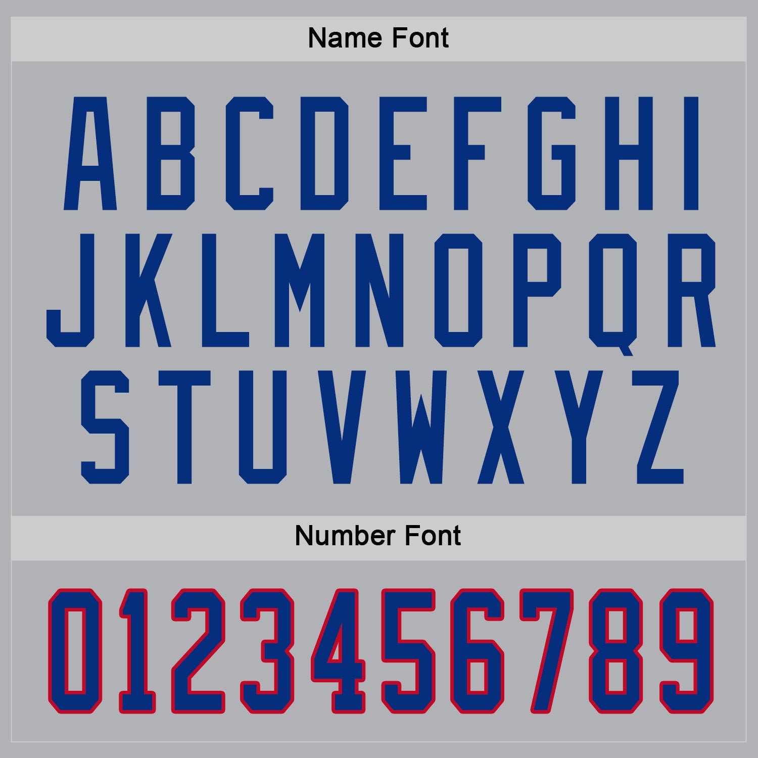 Custom Gray Royal-Red Hockey Jersey view 3