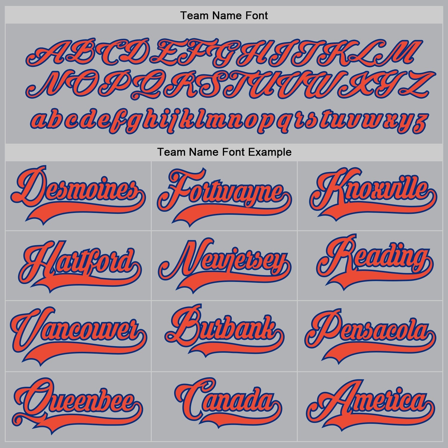 Custom Gray Orange-Royal Hockey Jersey view 4
