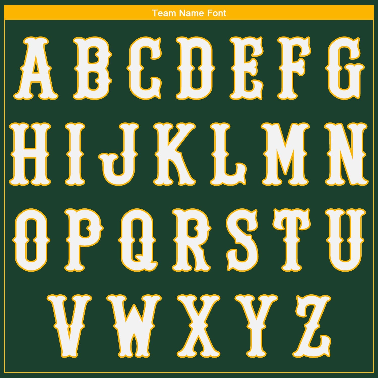 Custom Green White-Gold Authentic Baseball Jersey view 5