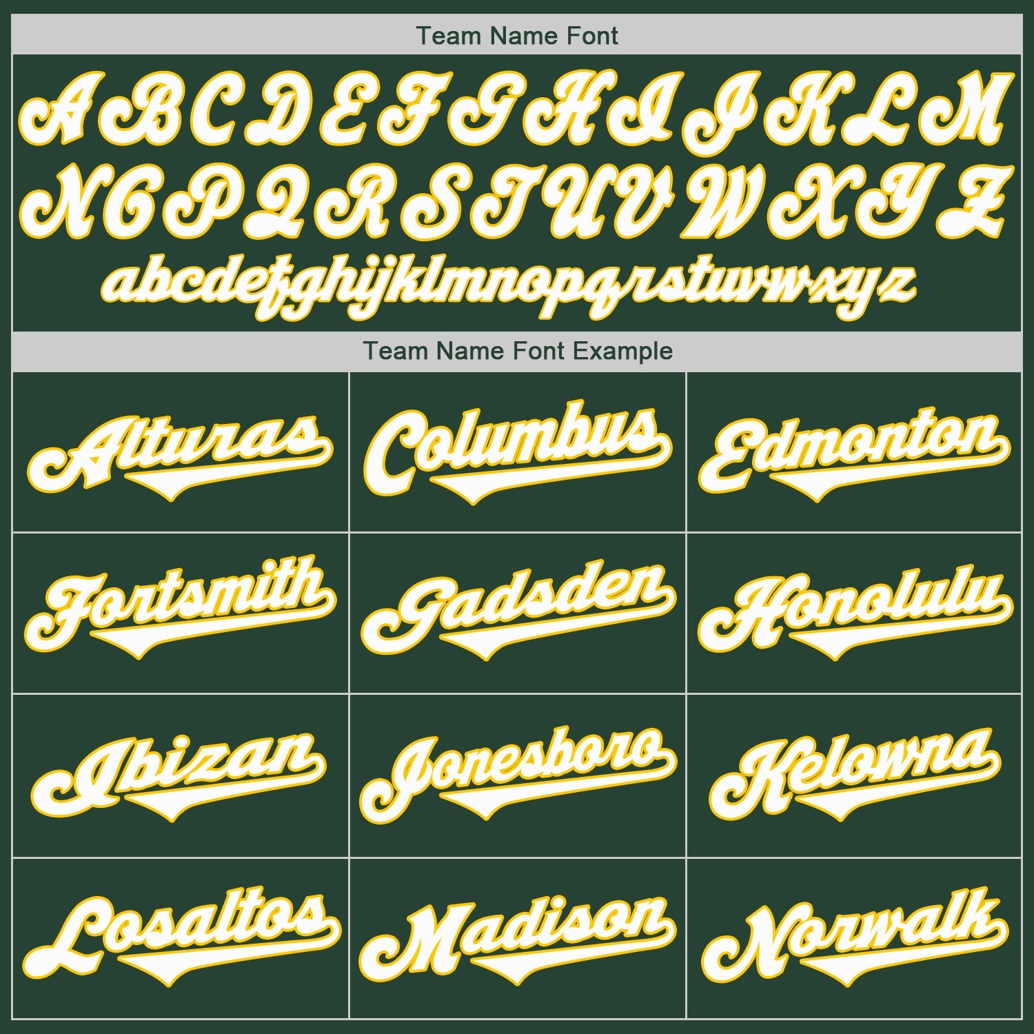 Custom Green White-Gold Authentic Baseball Jersey view 5