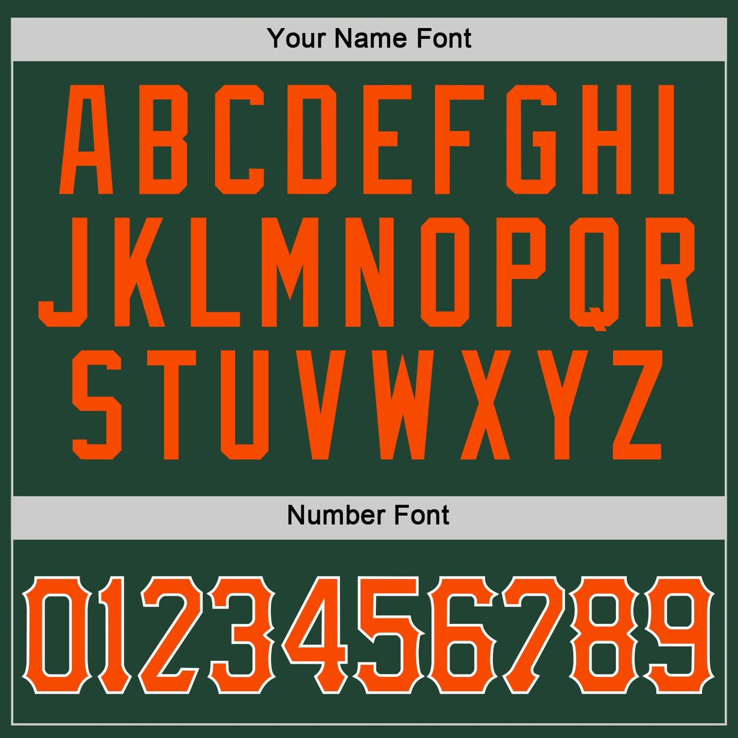 Custom Green Orange-White Performance T-Shirt view 3
