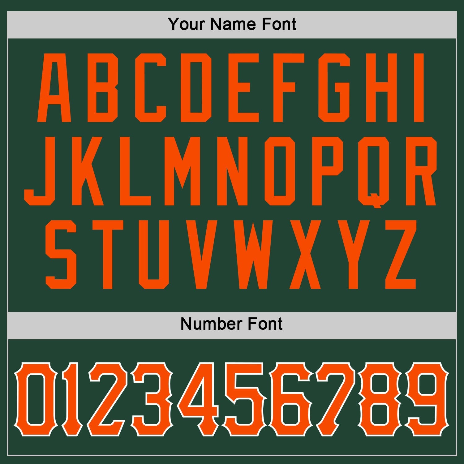 Custom Green Orange-White Performance T-Shirt view 3