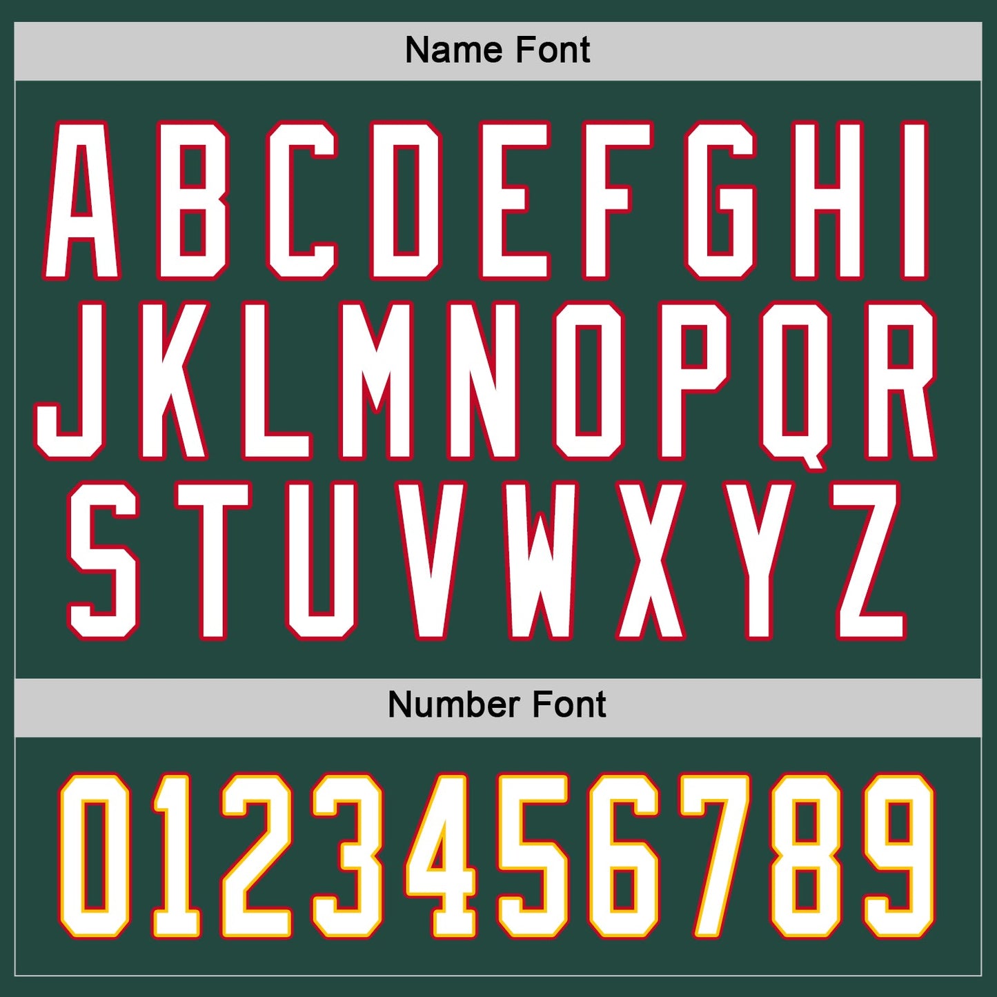 Custom Green White-Red Hockey Jersey view 3