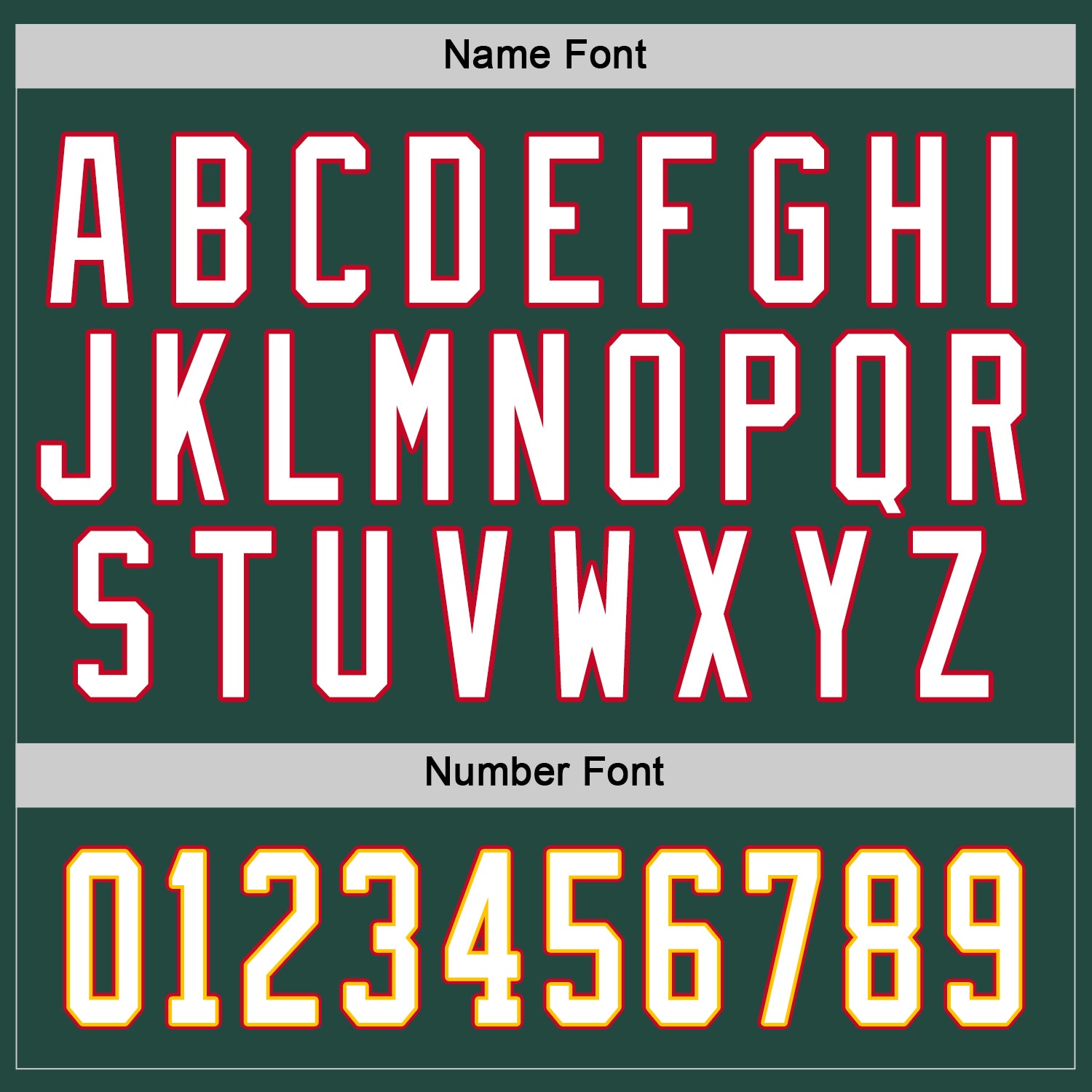 Custom Green White-Red Hockey Jersey view 3