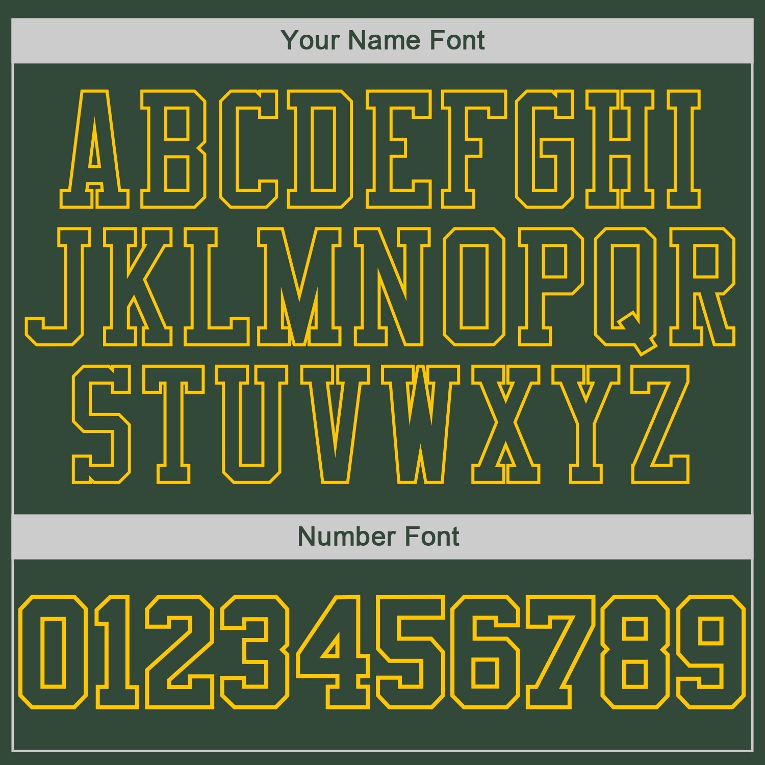 Custom Stitched Green Green-Gold Sports Pullover Sweatshirt Hoodie view 4