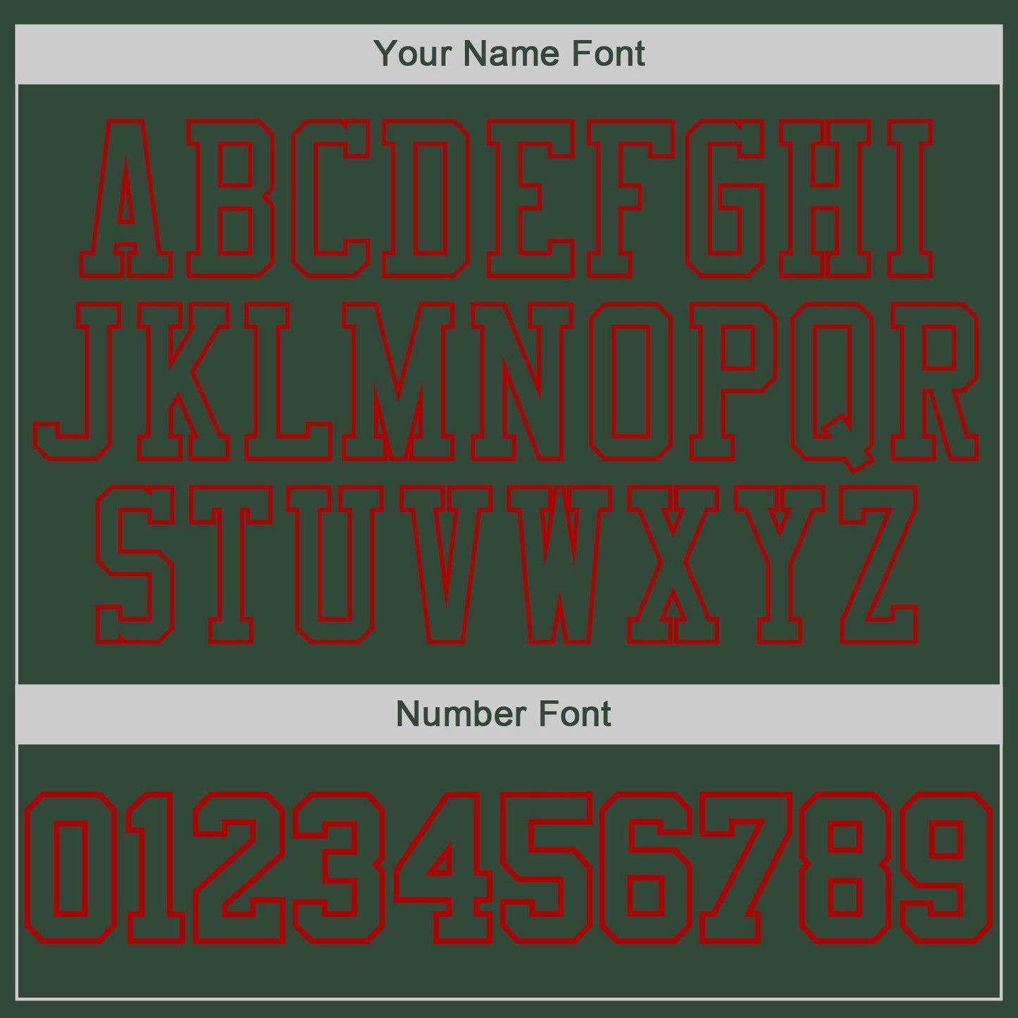 Custom Stitched Green Green-Red Sports Pullover Sweatshirt Hoodie view 4