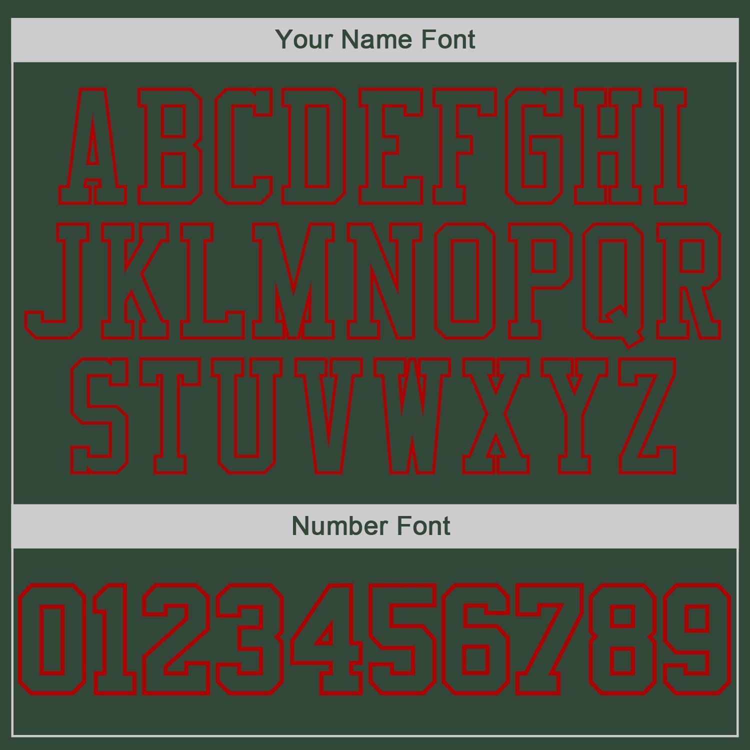 Custom Stitched Green Green-Red Sports Pullover Sweatshirt Hoodie view 4
