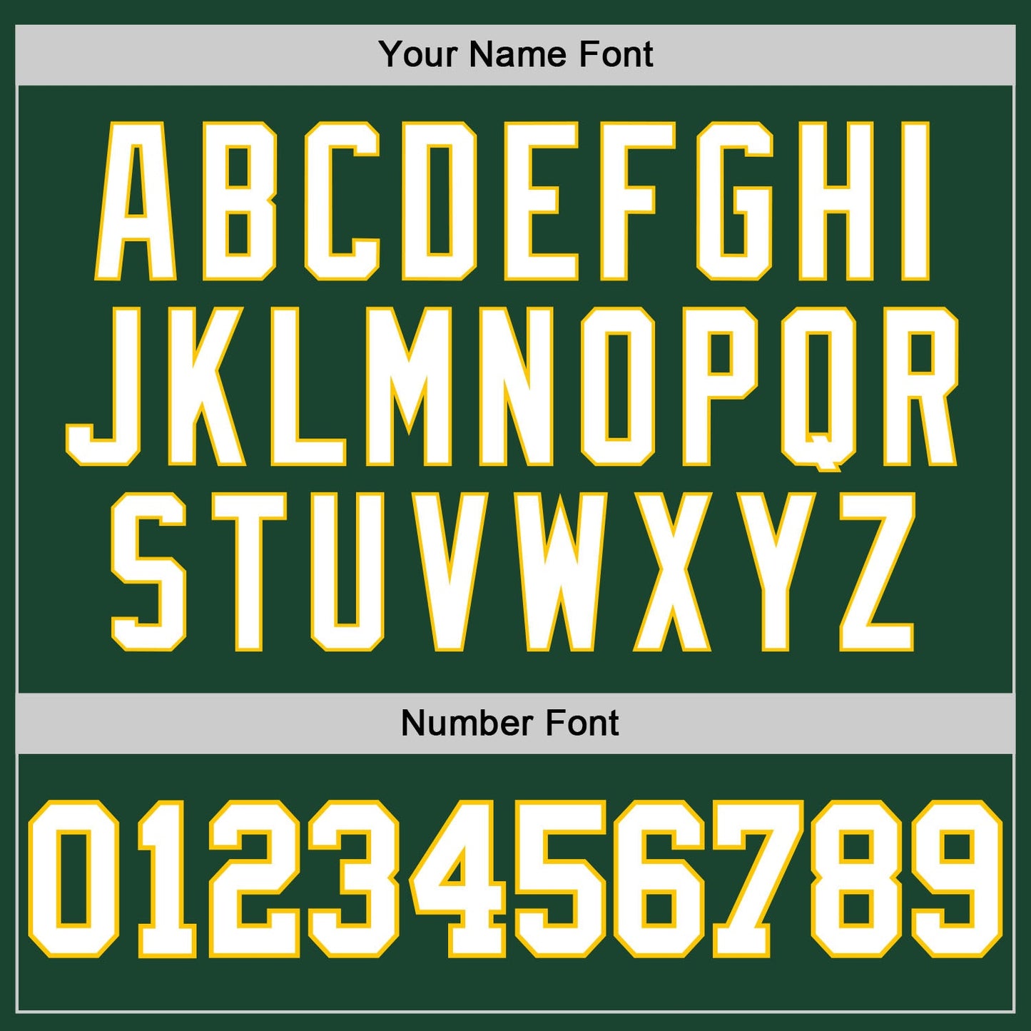 Custom Green White-Gold Authentic Baseball Jersey view 5