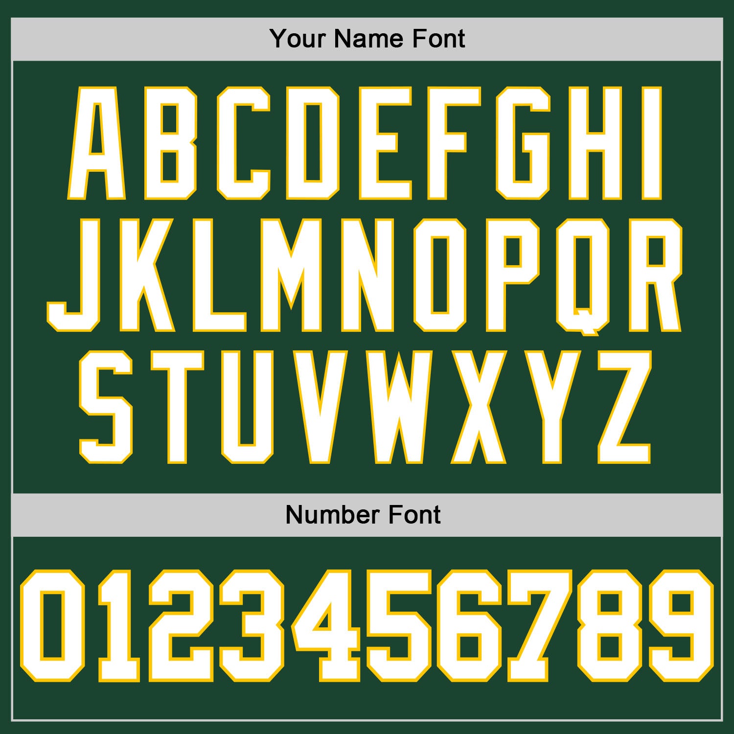 Custom Green White-Gold Authentic Baseball Jersey view 5