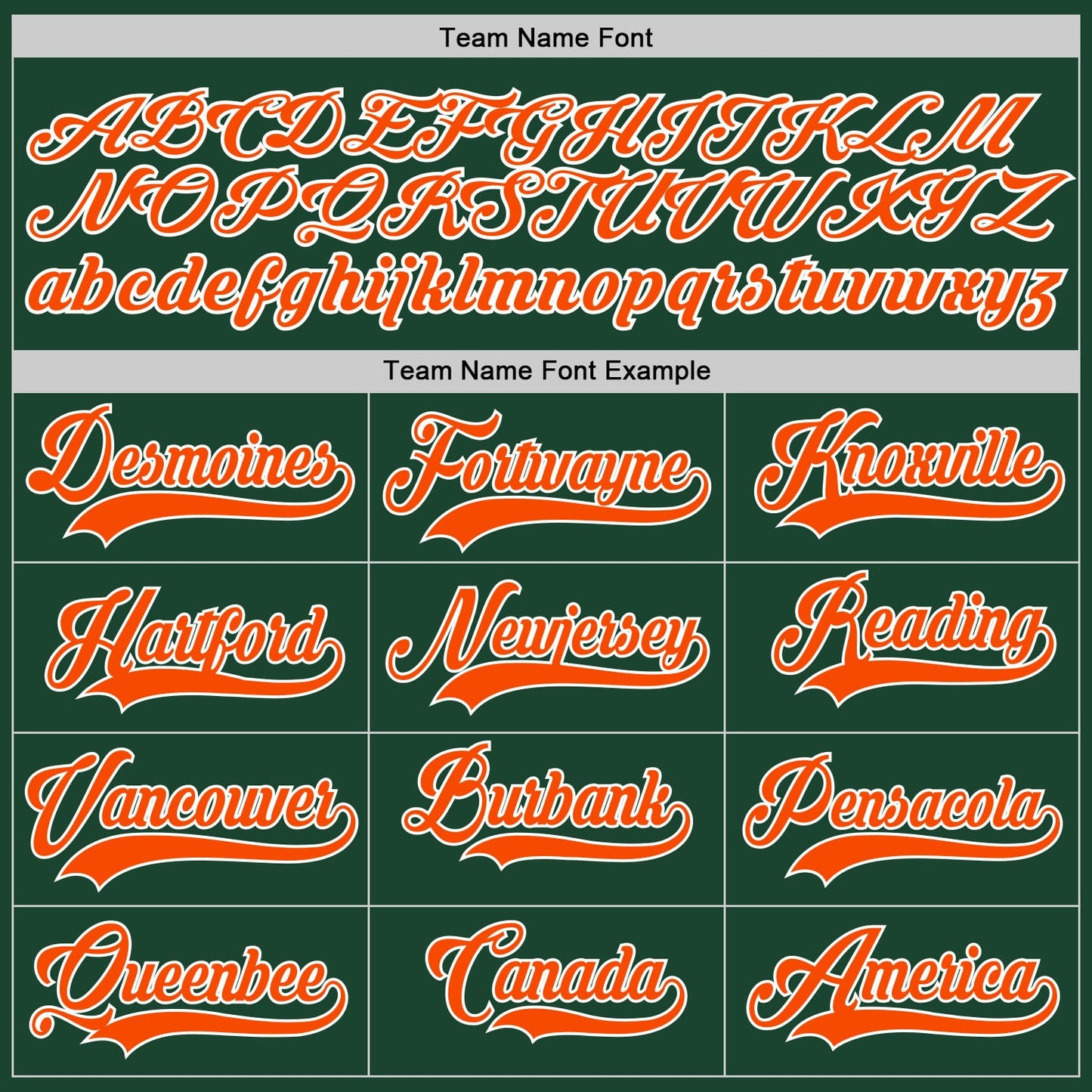 Custom Green Orange-White Authentic Baseball Jersey view 4