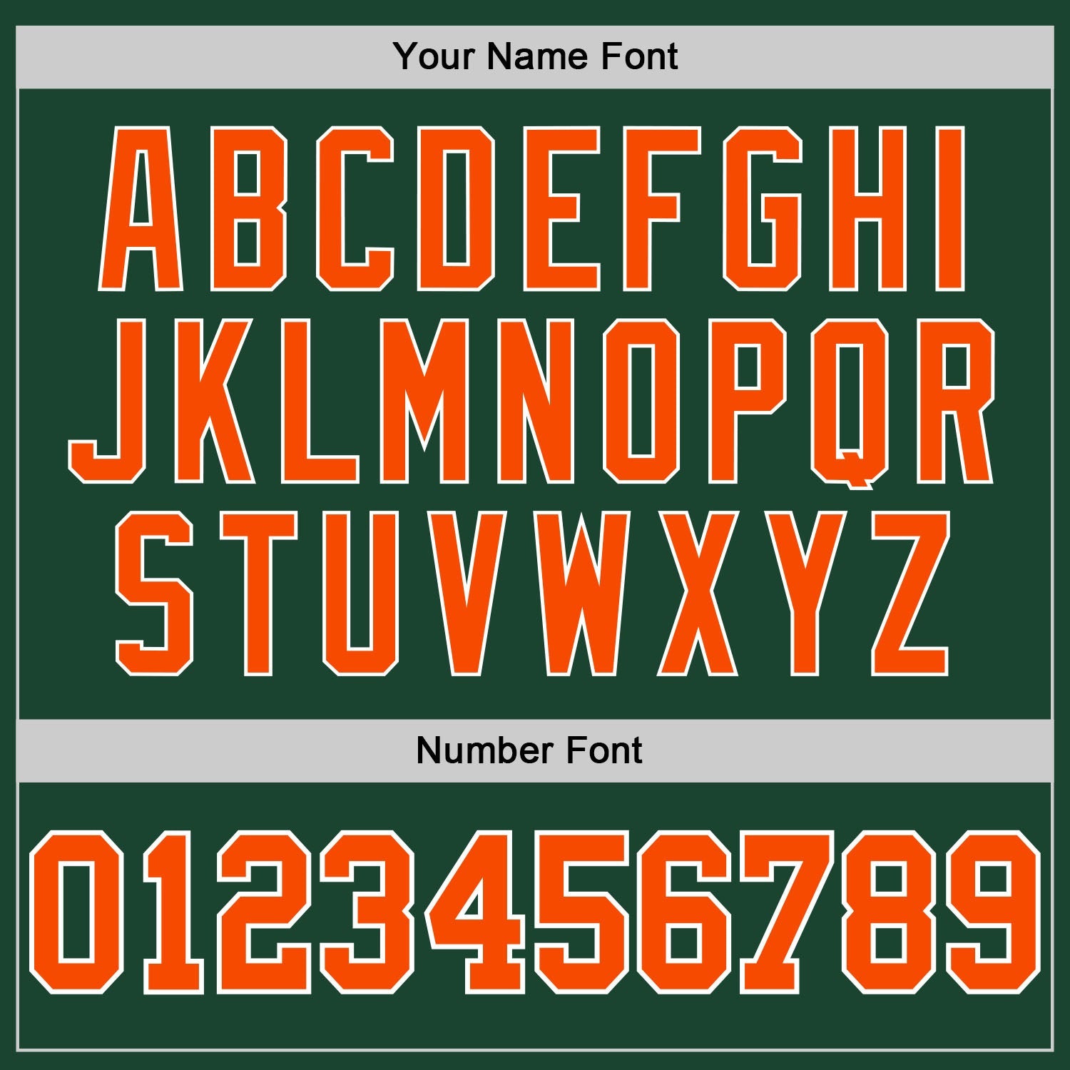 Custom Green Orange-White Authentic Baseball Jersey view 5