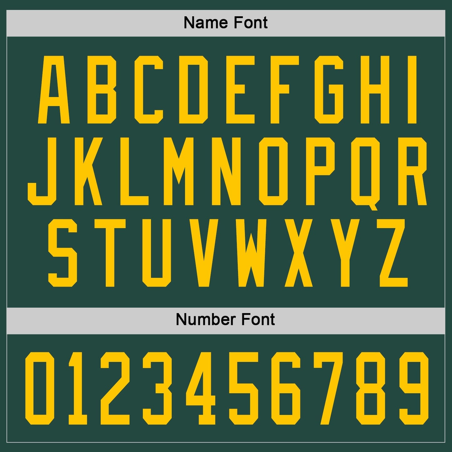 Custom Green Gold Hockey Jersey view 3