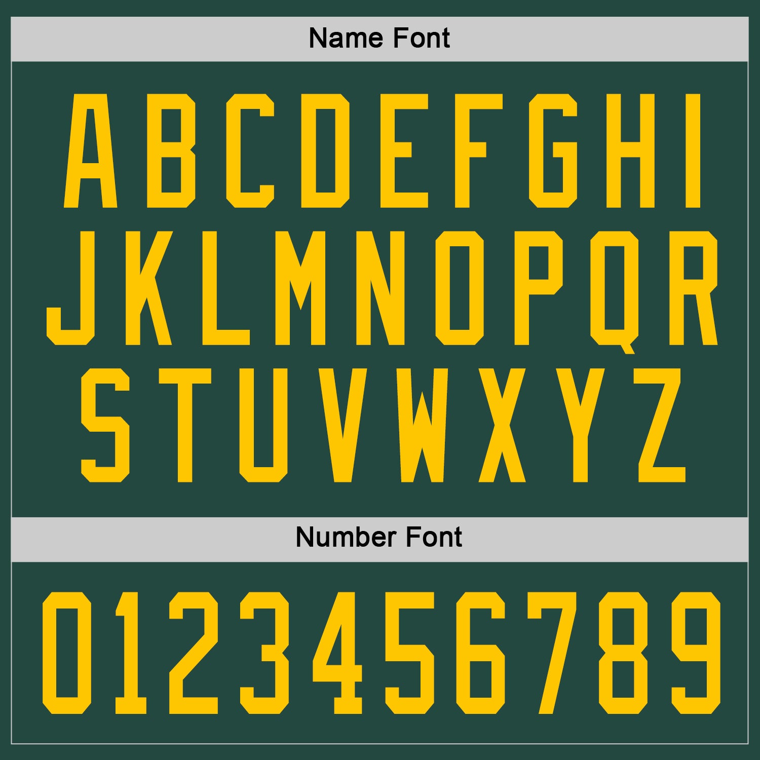Custom Green Gold Hockey Jersey view 3