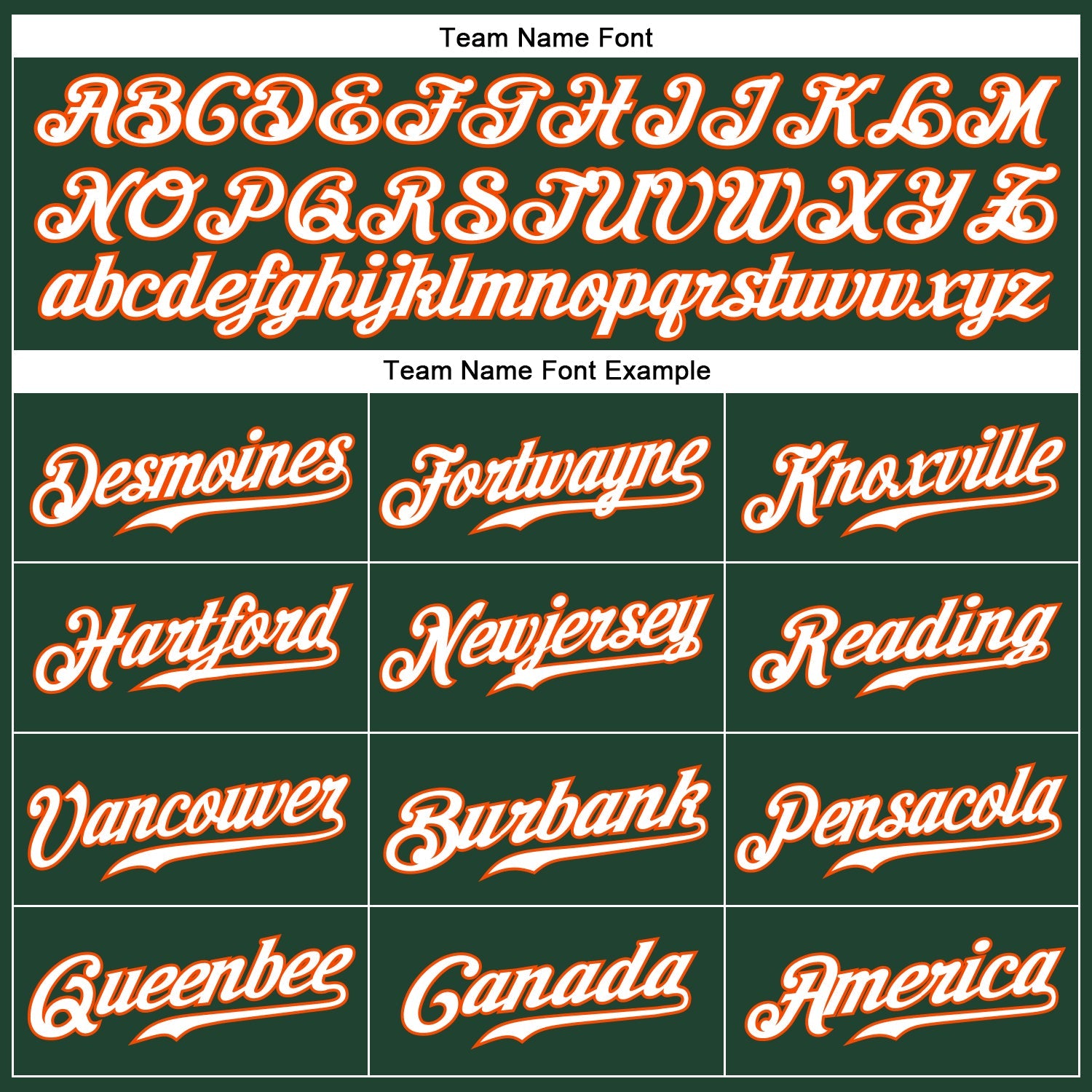 Custom Green White-Orange Authentic Baseball Jersey view 5