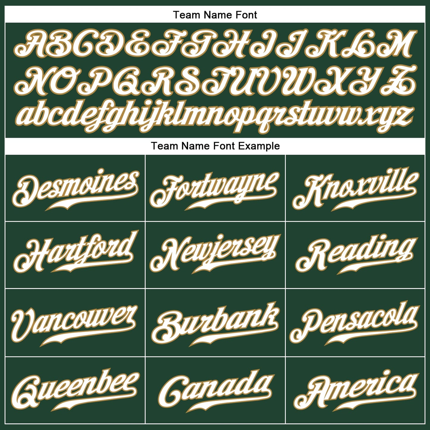 Custom Green White-Old Gold Authentic Baseball Jersey view 4