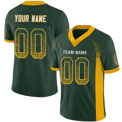 Custom GB.Packers Stitched American Football Jerseys Personalize Birthday Gifts Green Jersey - Main View
