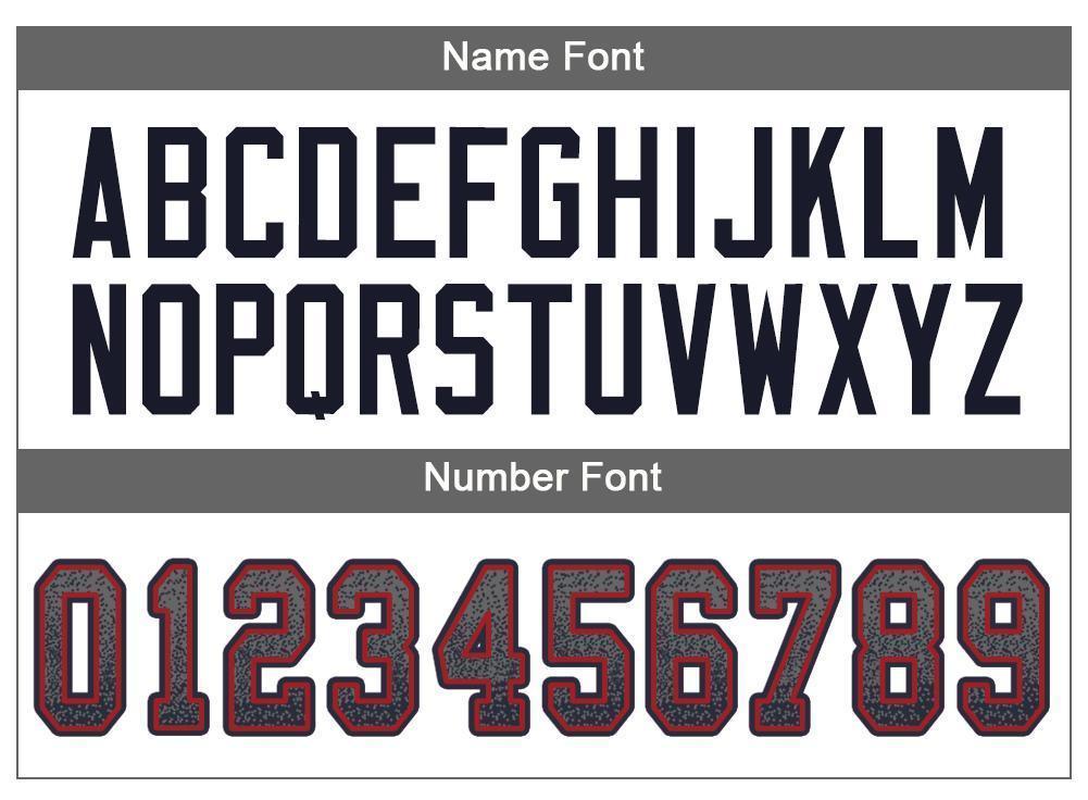 Custom Gray Navy-Red Drift Fashion Football Jersey view 4