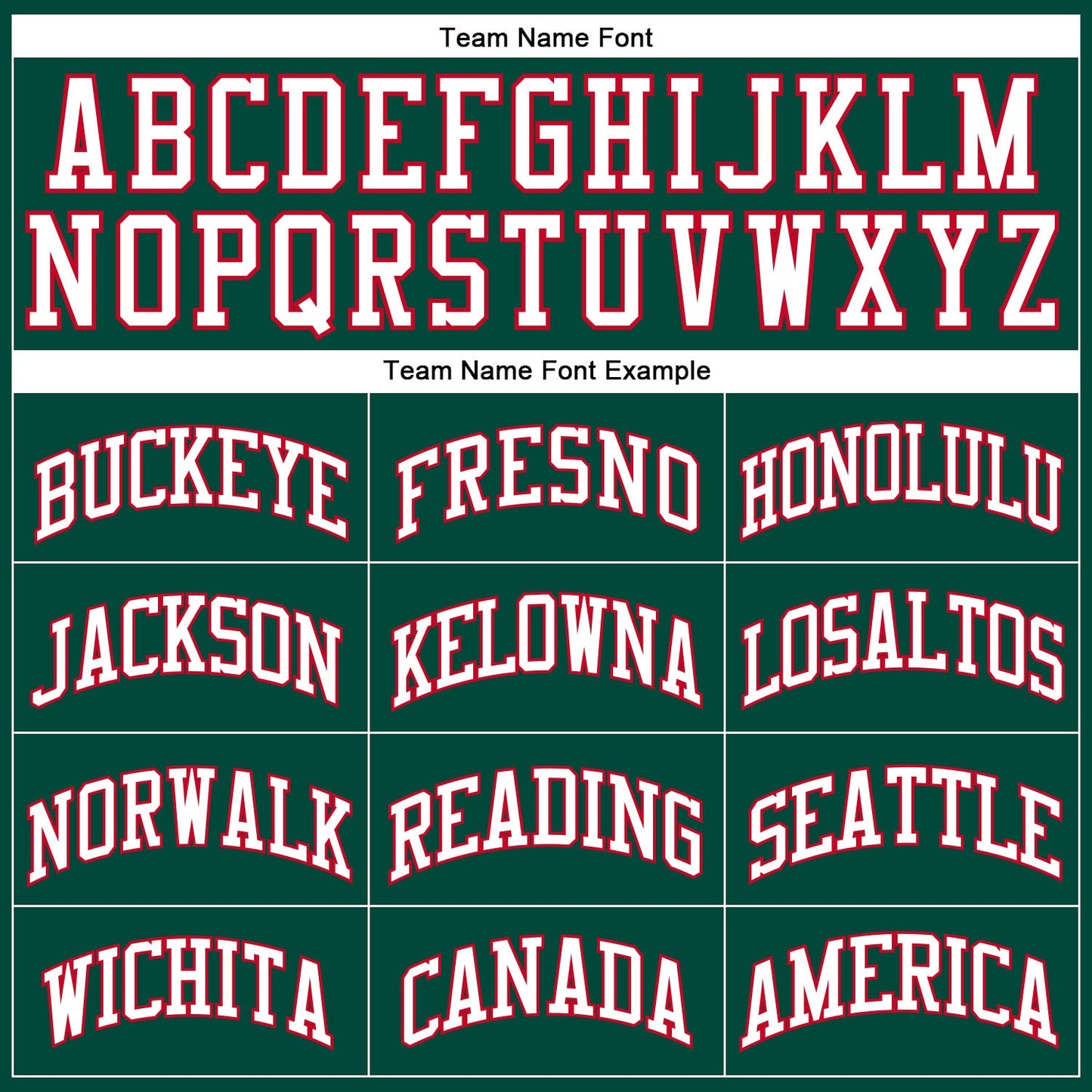 Custom Hunter Green White-Red Authentic Throwback Basketball Jersey view 3
