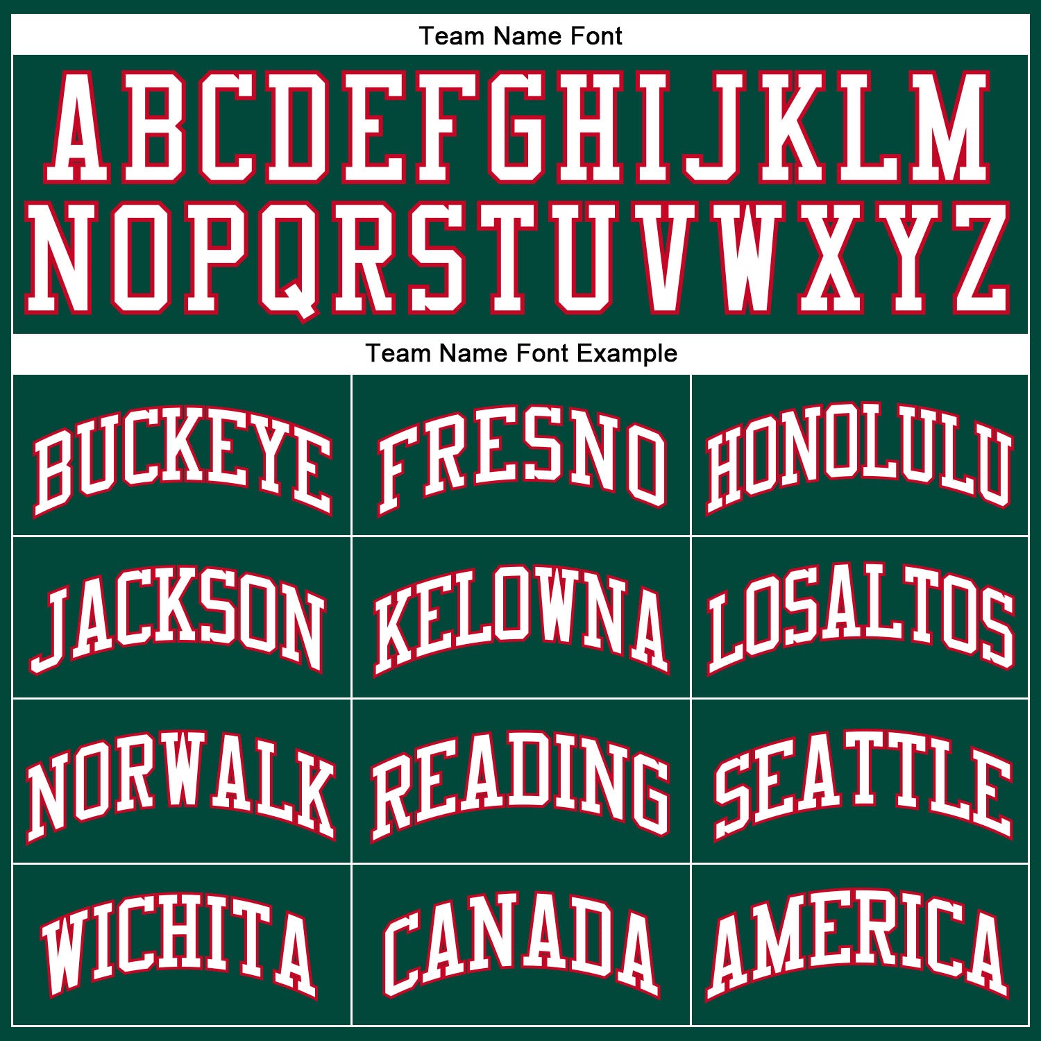 Custom Hunter Green White-Red Authentic Throwback Basketball Jersey view 3