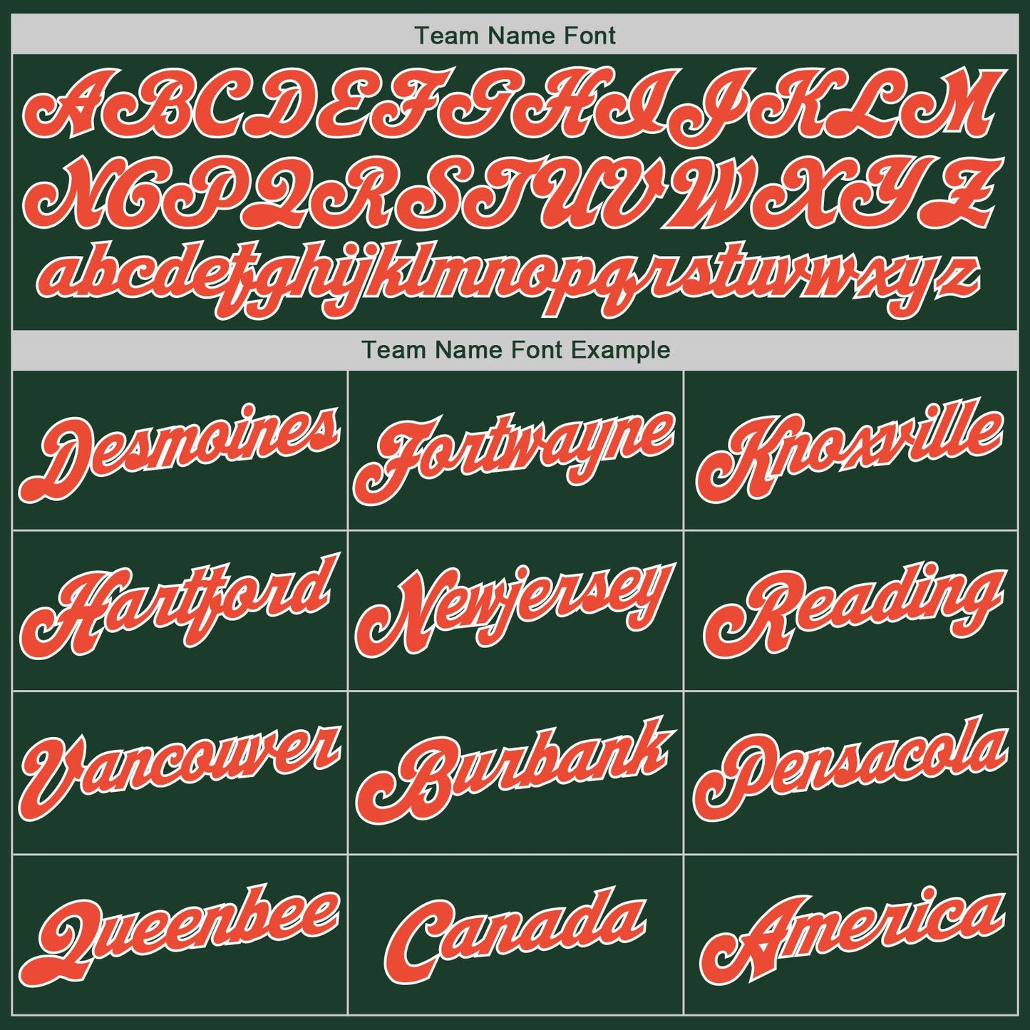 Custom Hunter Green Orange-White Authentic Throwback Basketball Jersey view 3