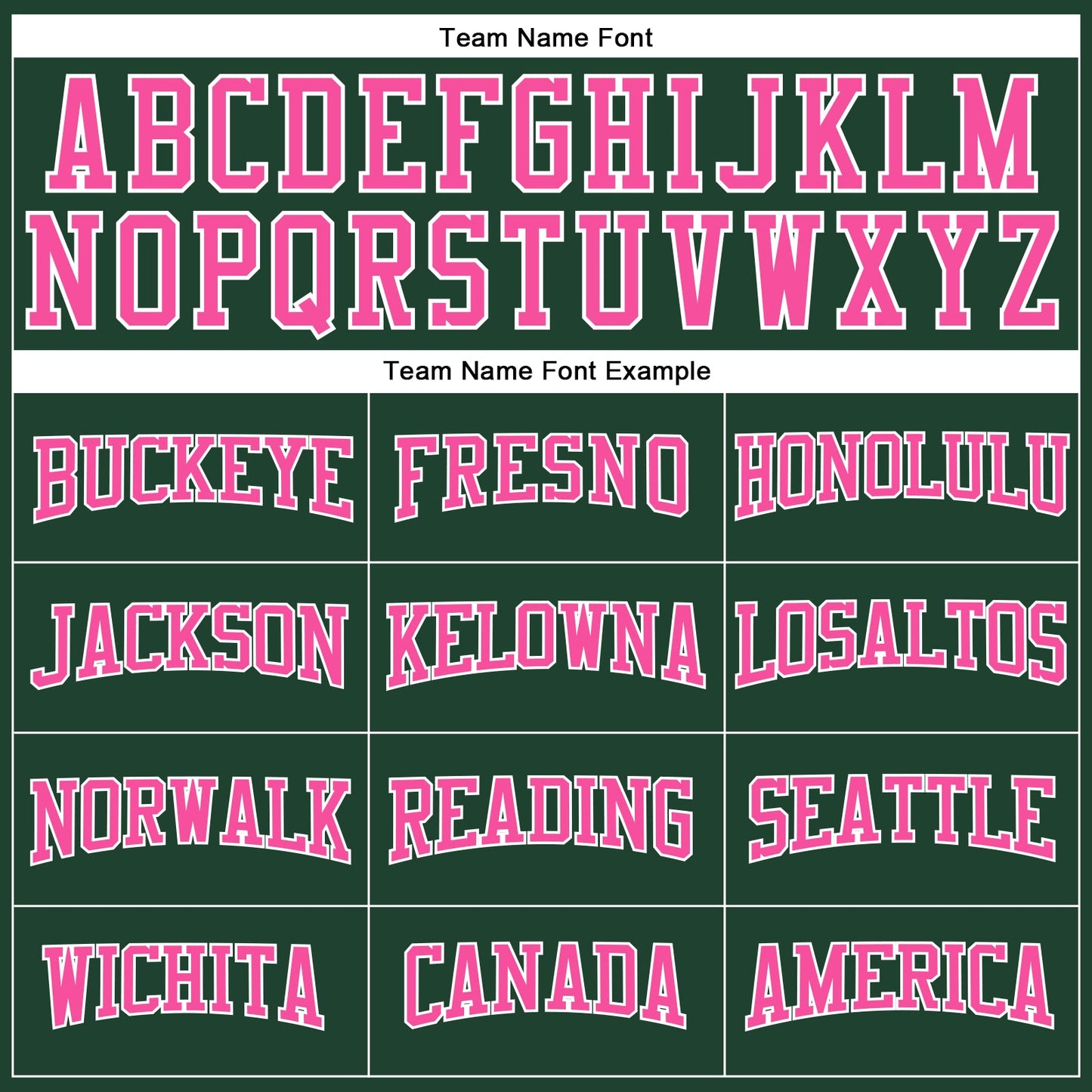 Custom Hunter Green Pink-White Authentic Throwback Basketball Jersey view 3