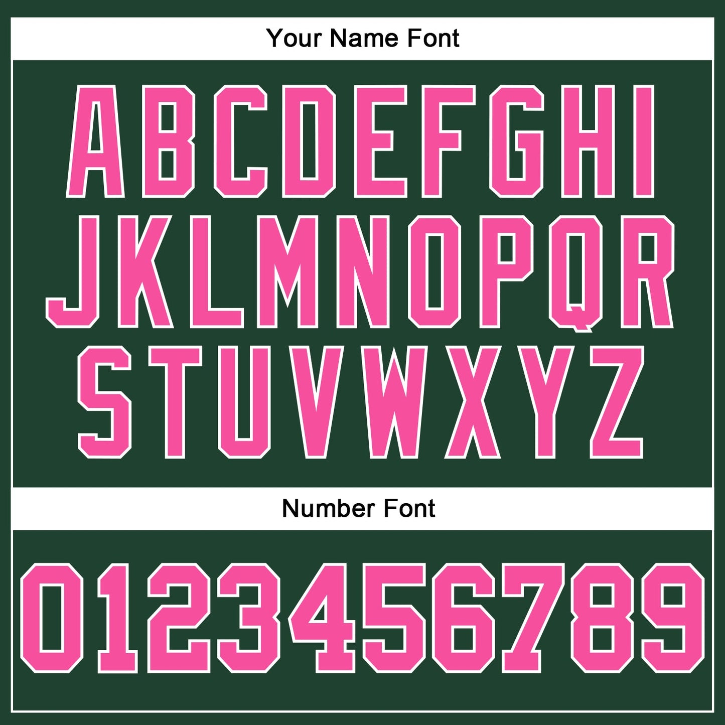 Custom Hunter Green Pink-White Authentic Throwback Basketball Jersey view 4