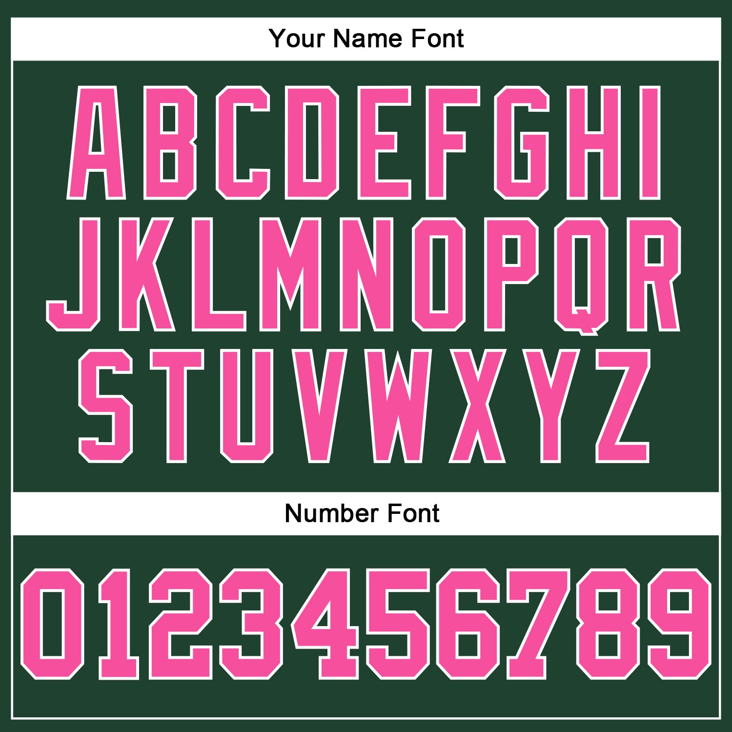 Custom Hunter Green Pink-White Authentic Throwback Basketball Jersey view 4