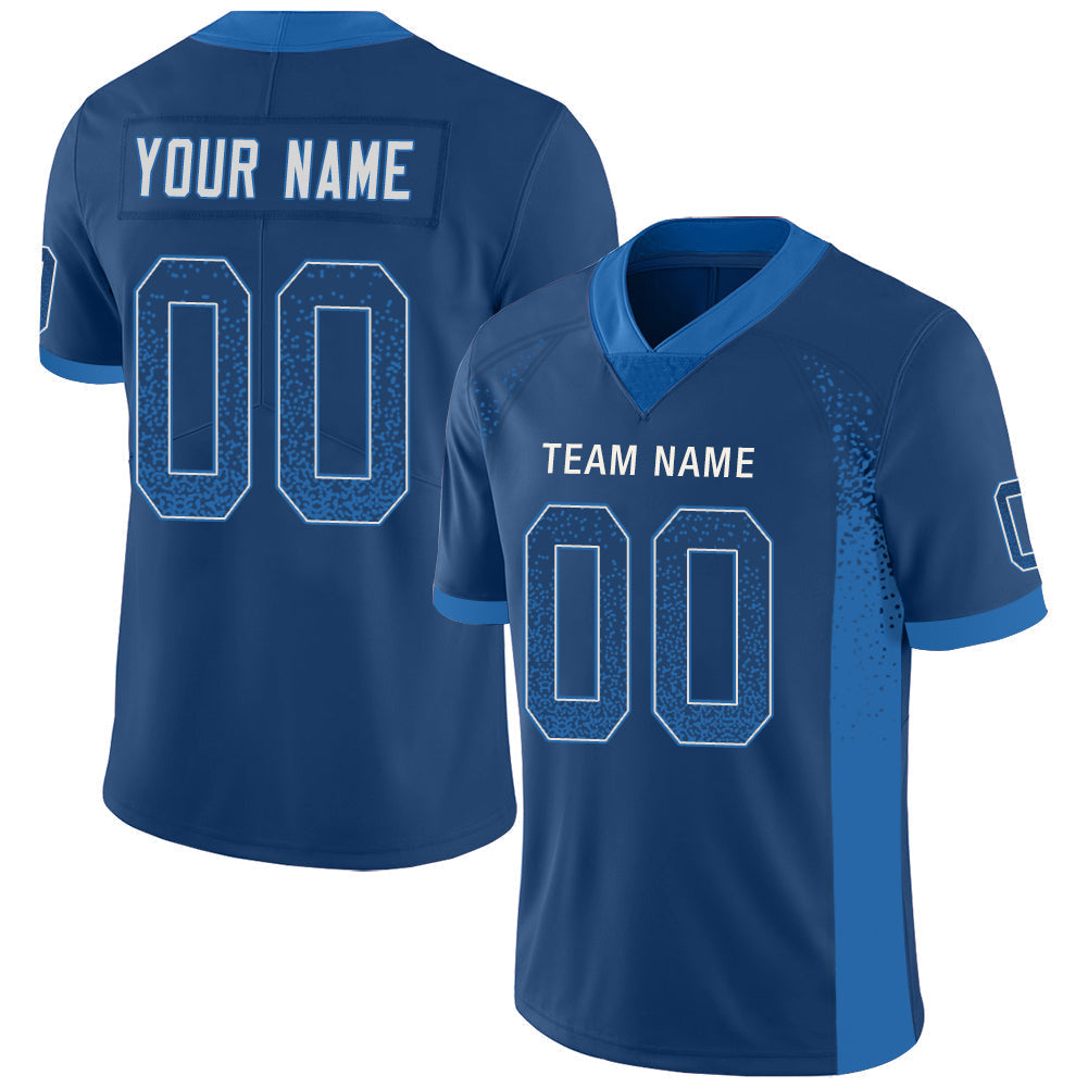 Custom IN.Colts Stitched American Football Jerseys Personalize Birthday Gifts Blue Jersey - Main View