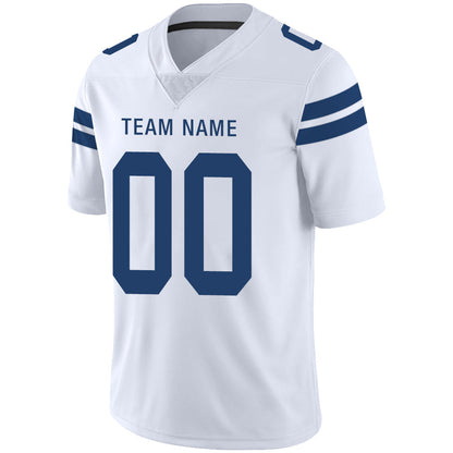 Custom IN.Colts Stitched American Football Jerseys Personalize Birthday Gifts White Jersey view 4