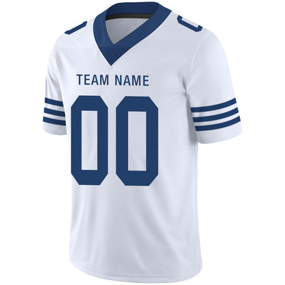 Custom IN.Colts Stitched American Football Jerseys Personalize Birthday Gifts White Jersey view 4