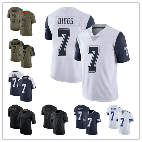 Men's #7 Trevon Diggs D.Cowboy Limited Stitched jerseys - Main View