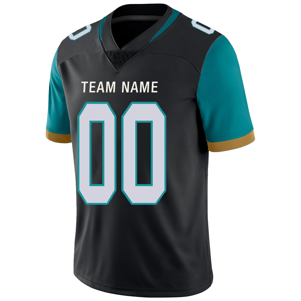 Custom J.Jaguars Stitched American Football Jerseys Personalize Birthday Gifts Black Jersey view 4