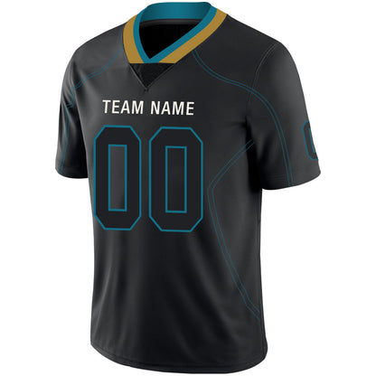 Custom J.Jaguars Stitched American Football Jerseys Personalize Birthday Gifts Black Jersey view 4