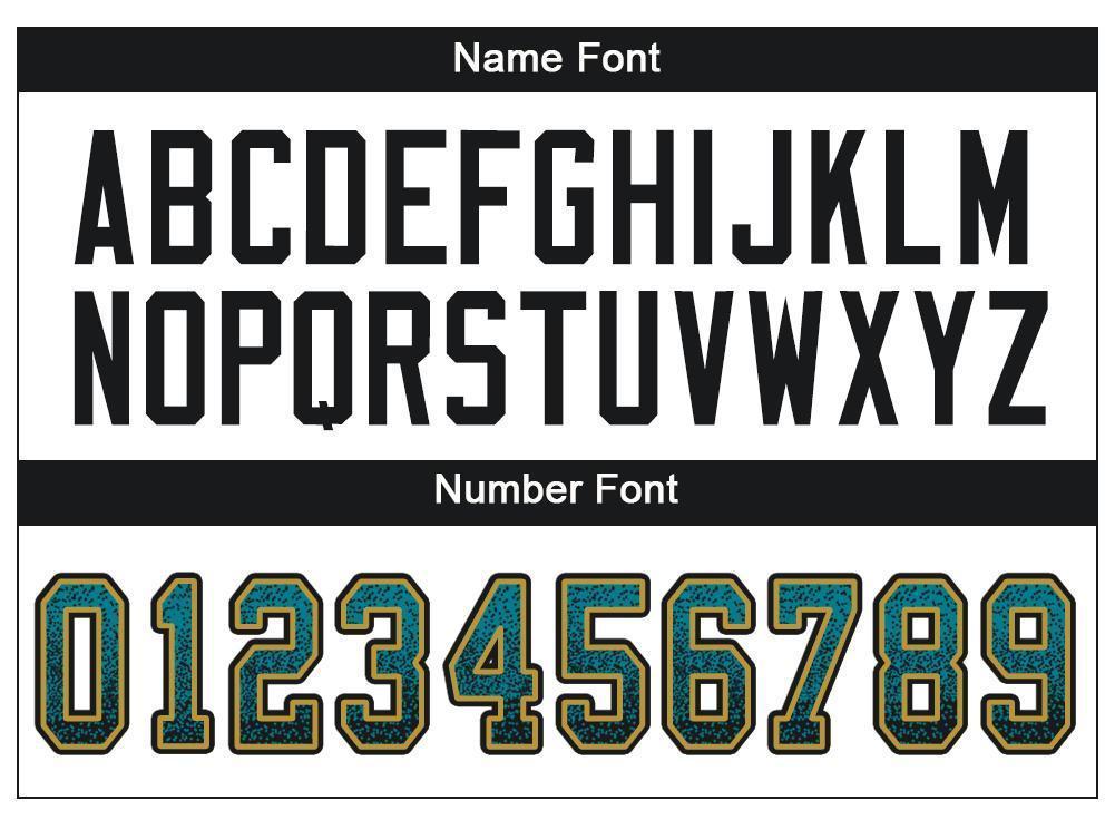 Custom Teal Black-Old Gold Drift Fashion Football Jersey view 4