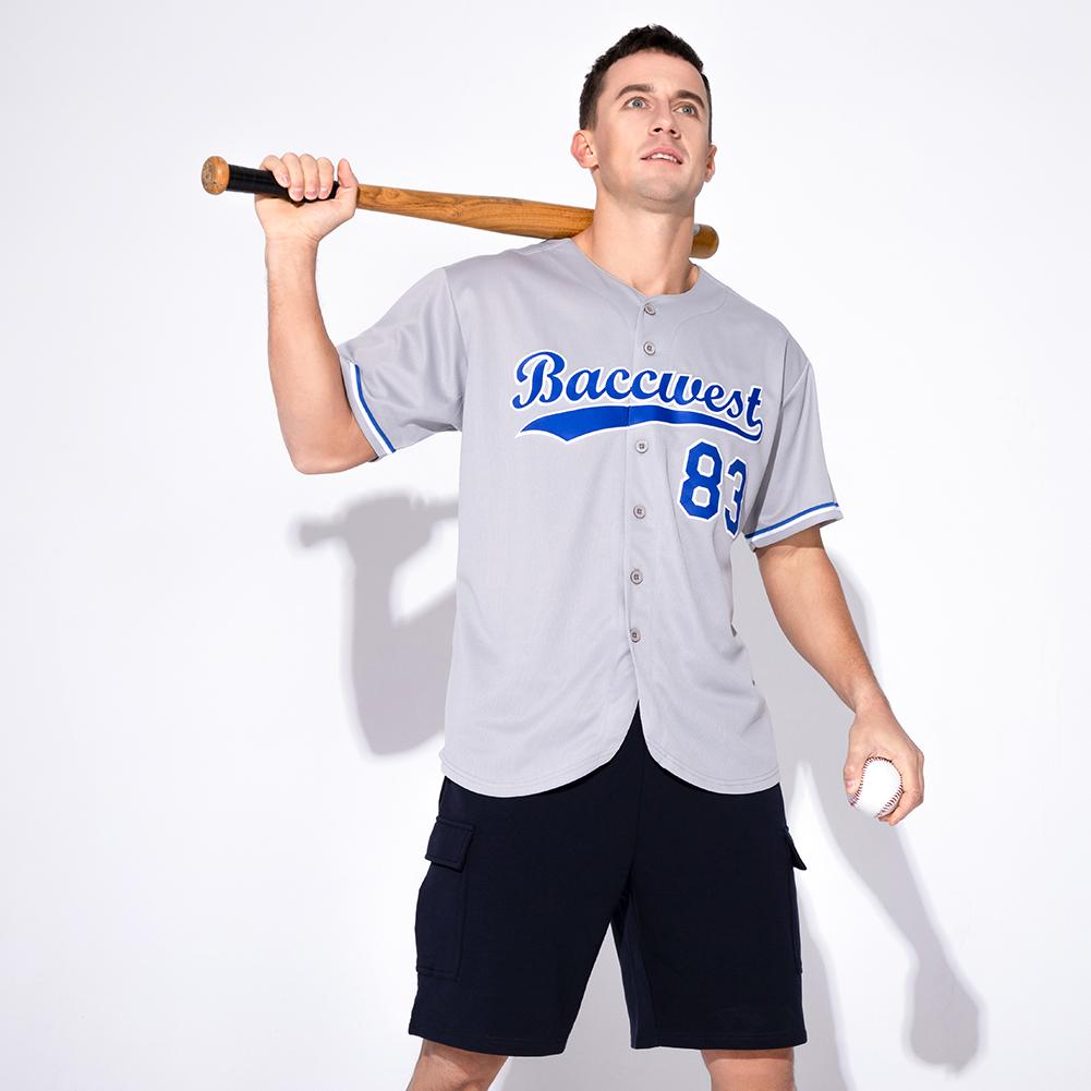 Custom Gray Royal-White Baseball Jersey view 2