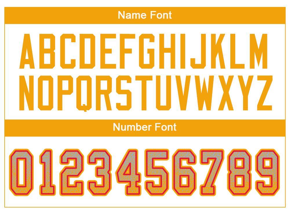Custom Light Gray Gold-Scarlet Drift Fashion Football Jersey view 4