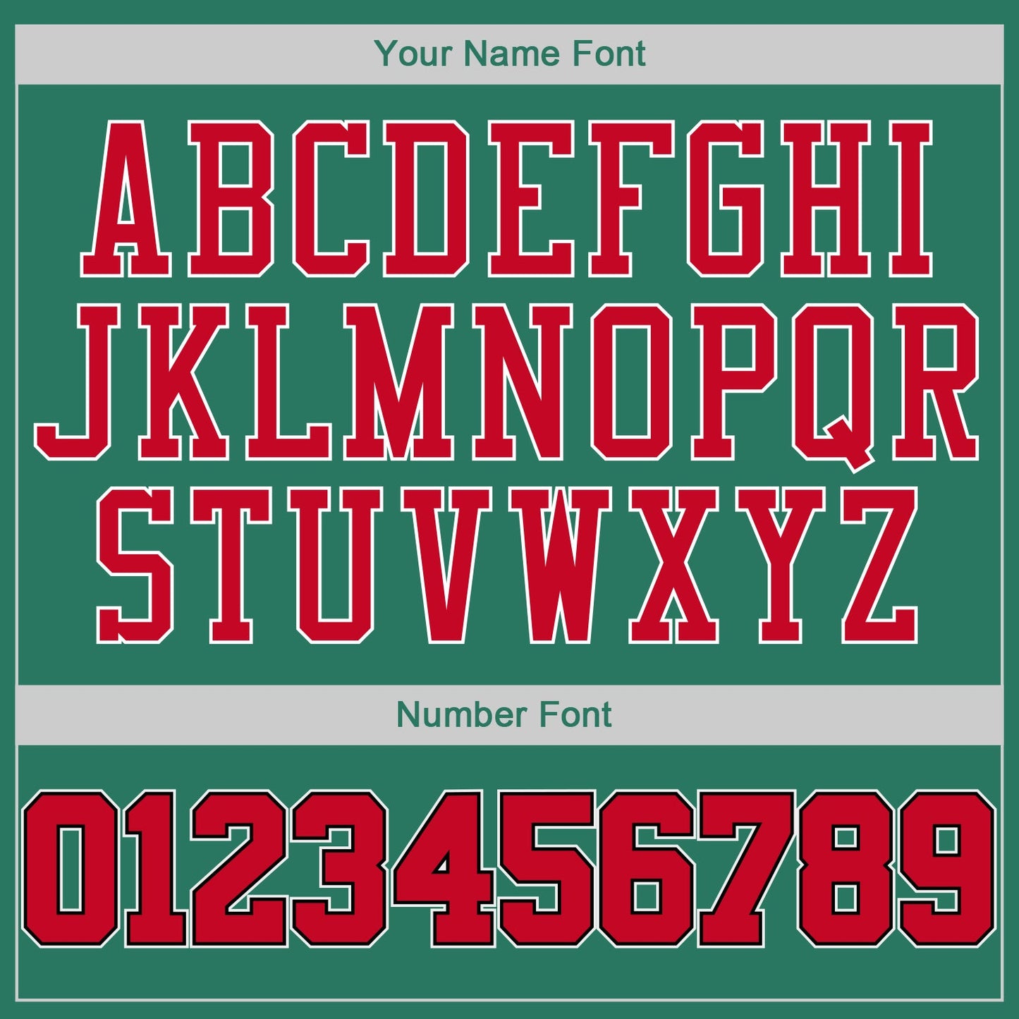 Custom Kelly Green Red-Black Authentic Throwback Basketball Jersey view 4