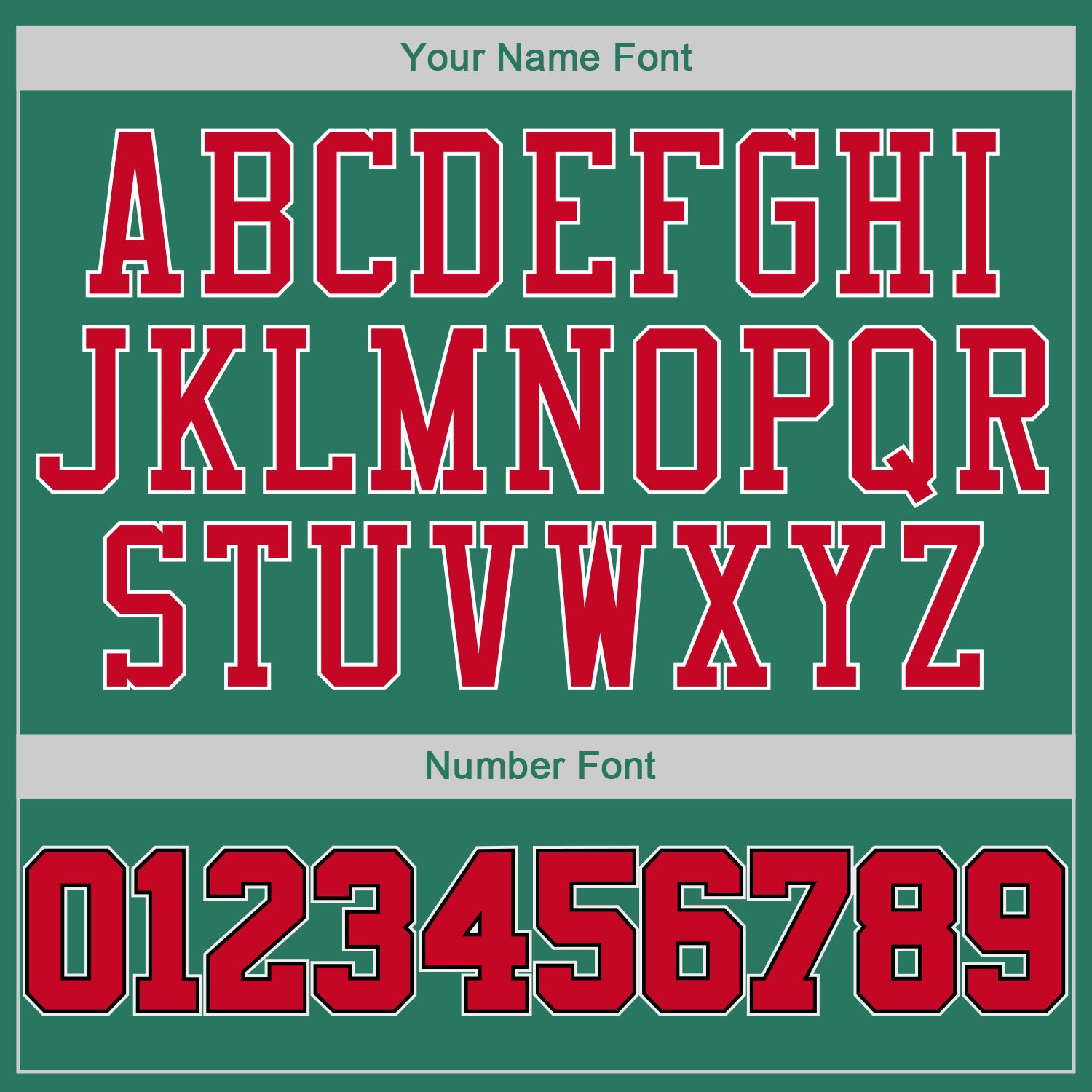 Custom Kelly Green Red-Black Authentic Throwback Basketball Jersey view 4