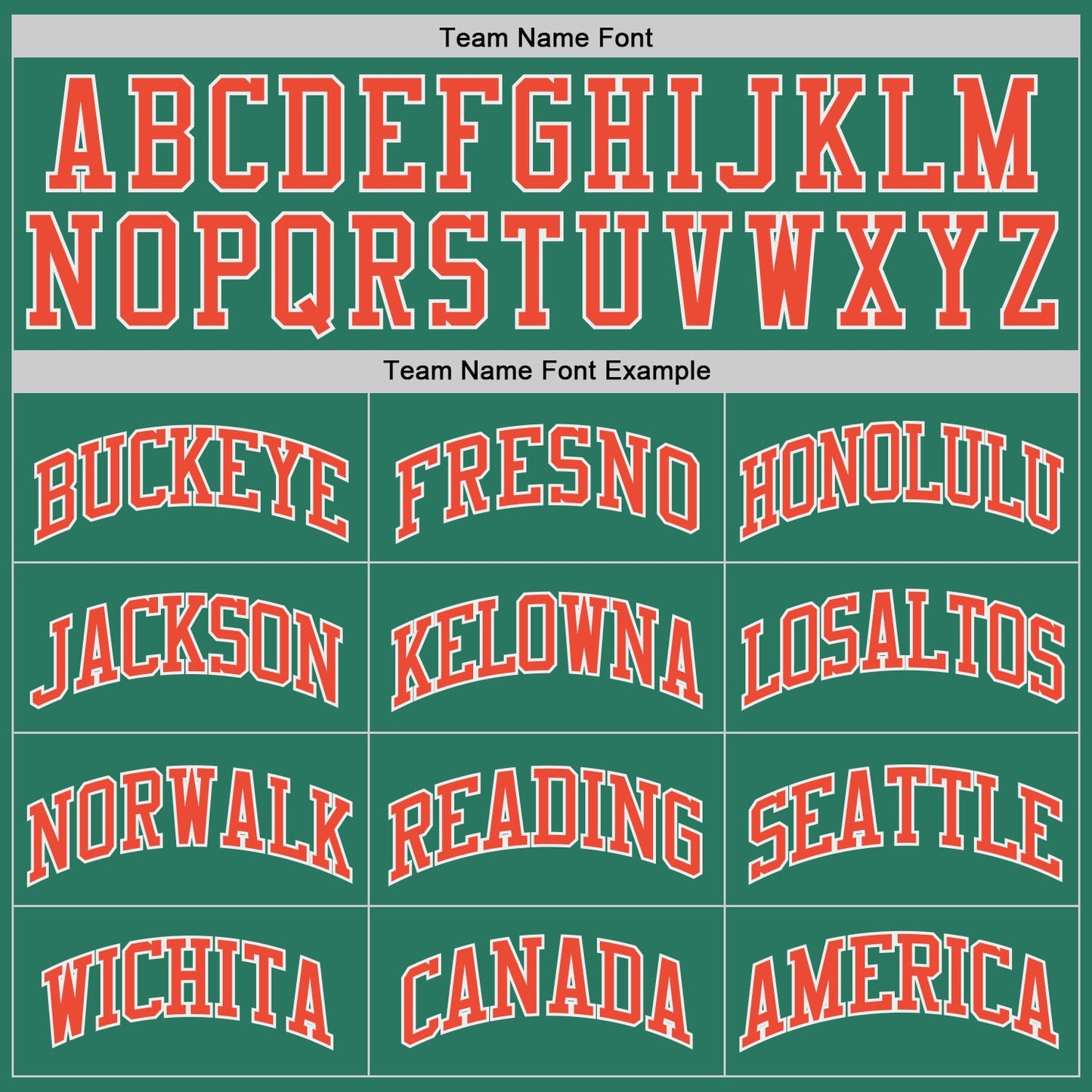 Custom Kelly Green Orange-White Authentic Throwback Basketball Jersey view 3