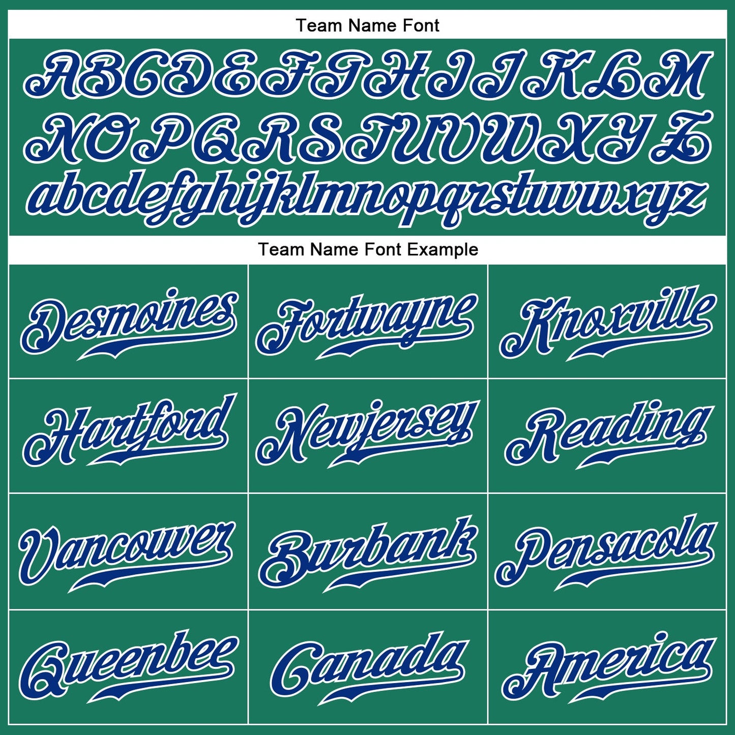 Custom Kelly Green White Pinstripe Royal-White Authentic Baseball Jersey view 4
