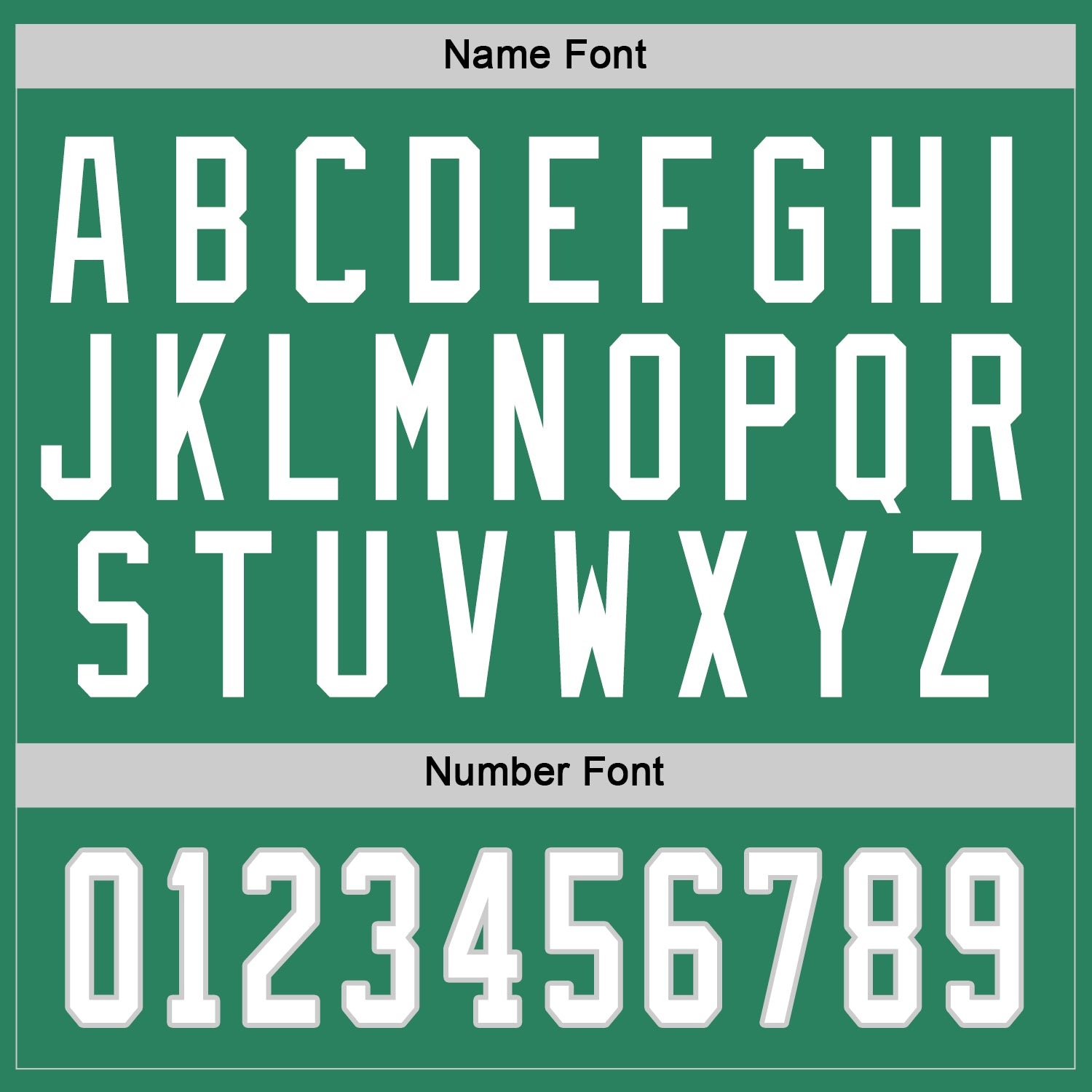 Custom Kelly Green White-Gray Hockey Jersey view 3