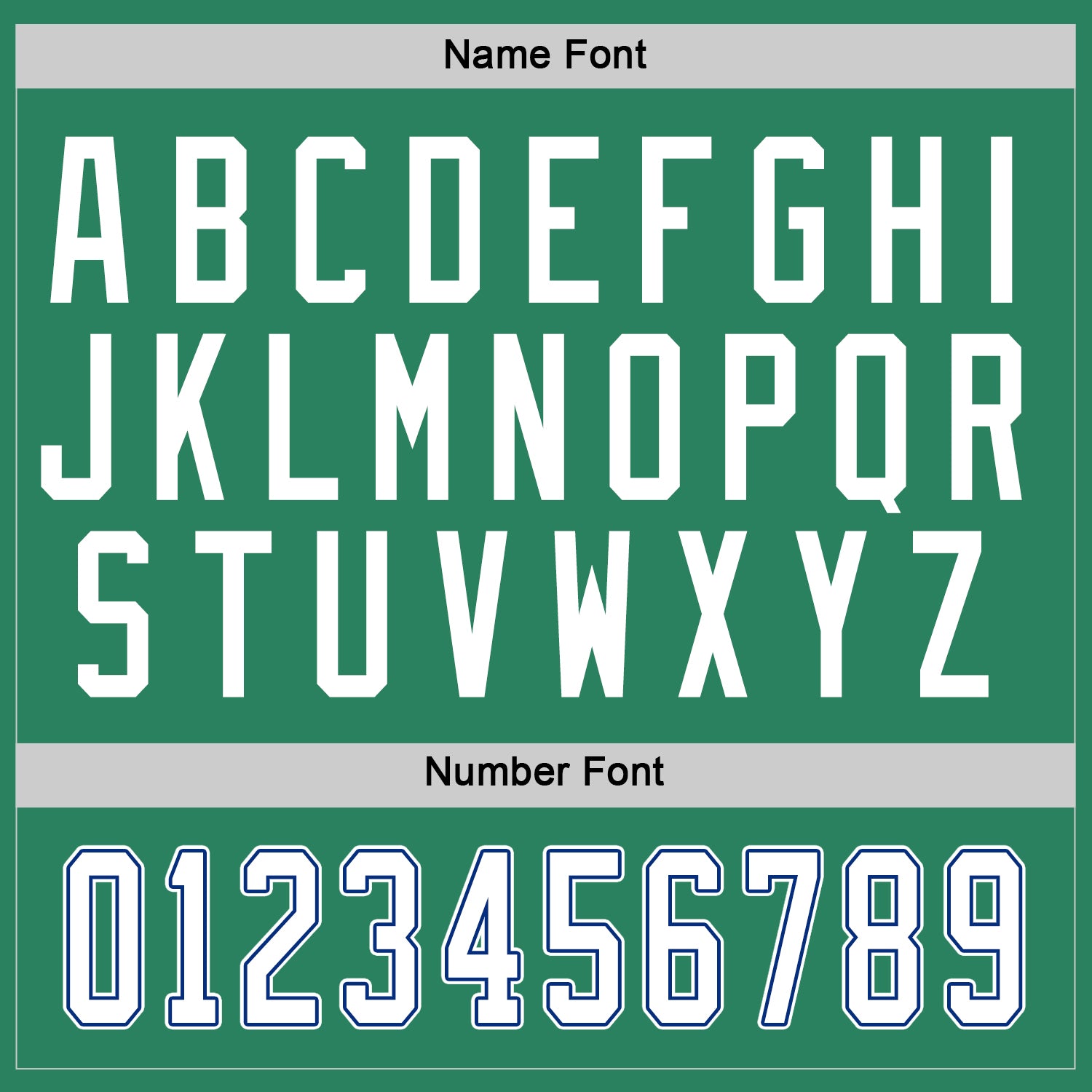 Custom Kelly Green White-Royal Hockey Jersey view 7