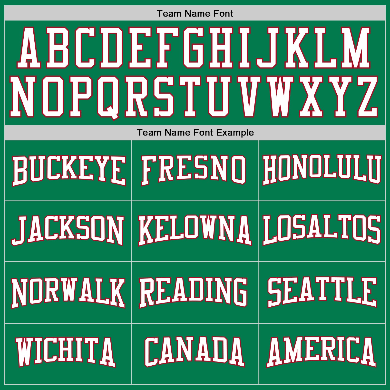 Custom Stitched Kelly Green White-Red Sports Pullover Sweatshirt Hoodie view 3