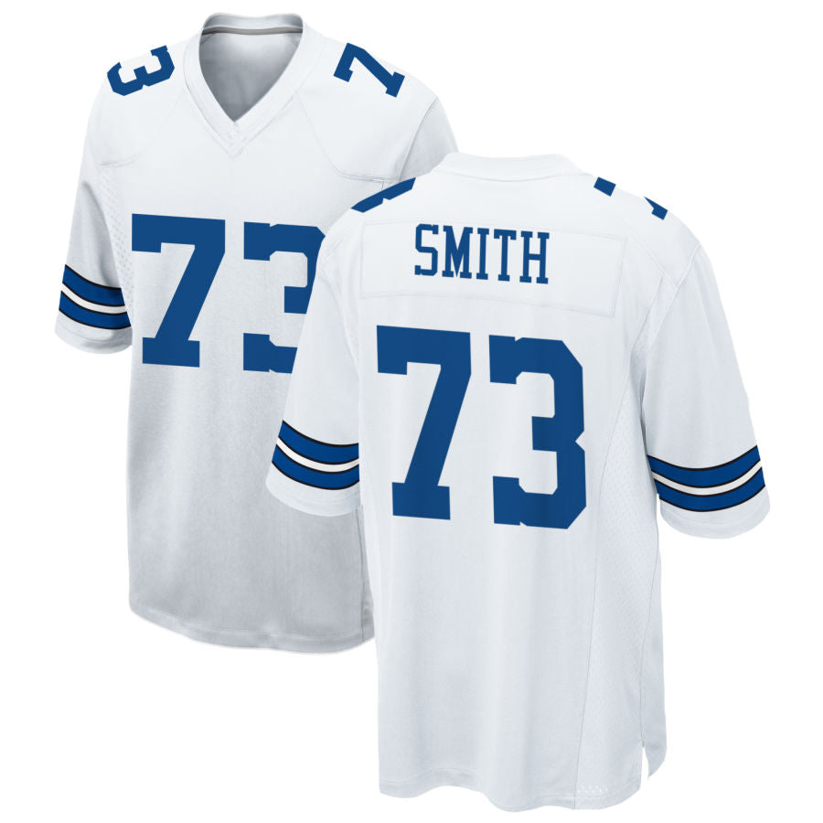 D.Cowboy New Number White #73 Tyler Smith  Jerseys Football Jersey - Main View